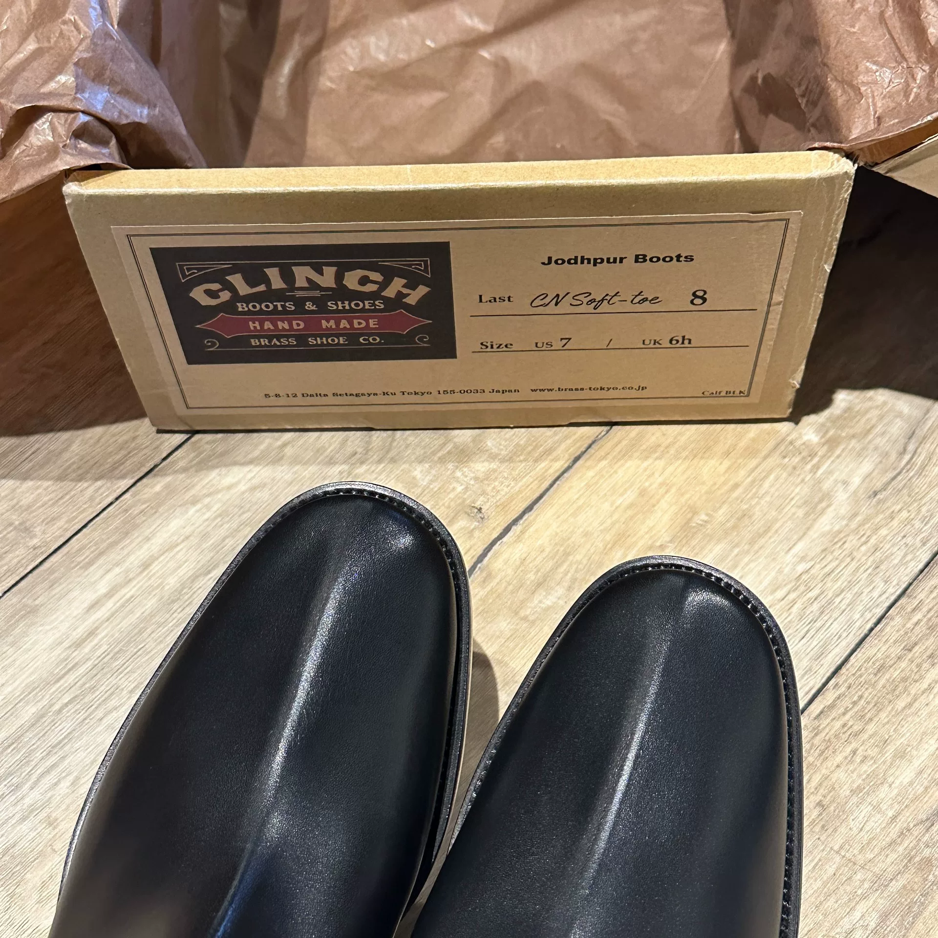 Clinch Jodhpur Soft-Toe Boots — back