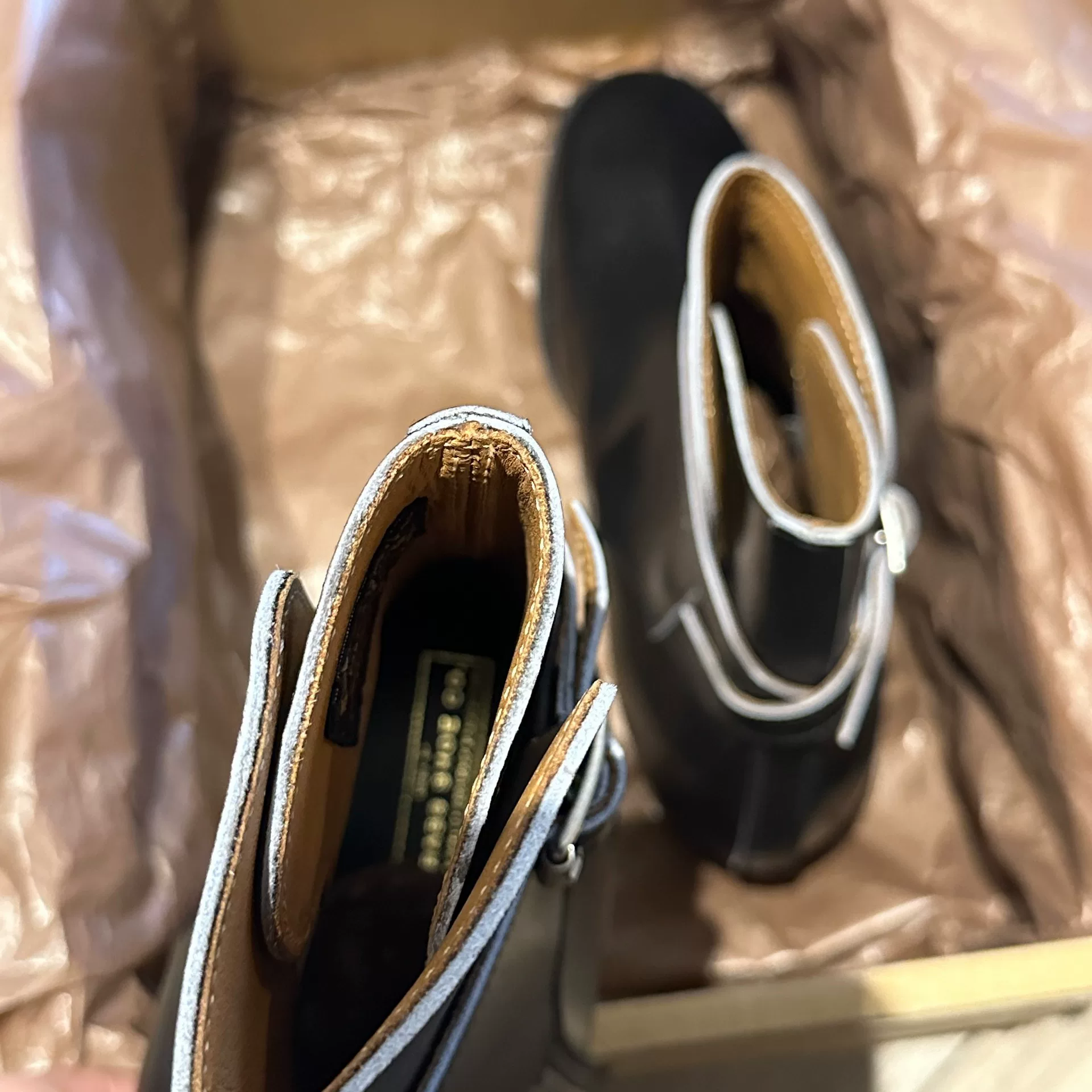 Clinch Jodhpur Soft-Toe Boots — label
