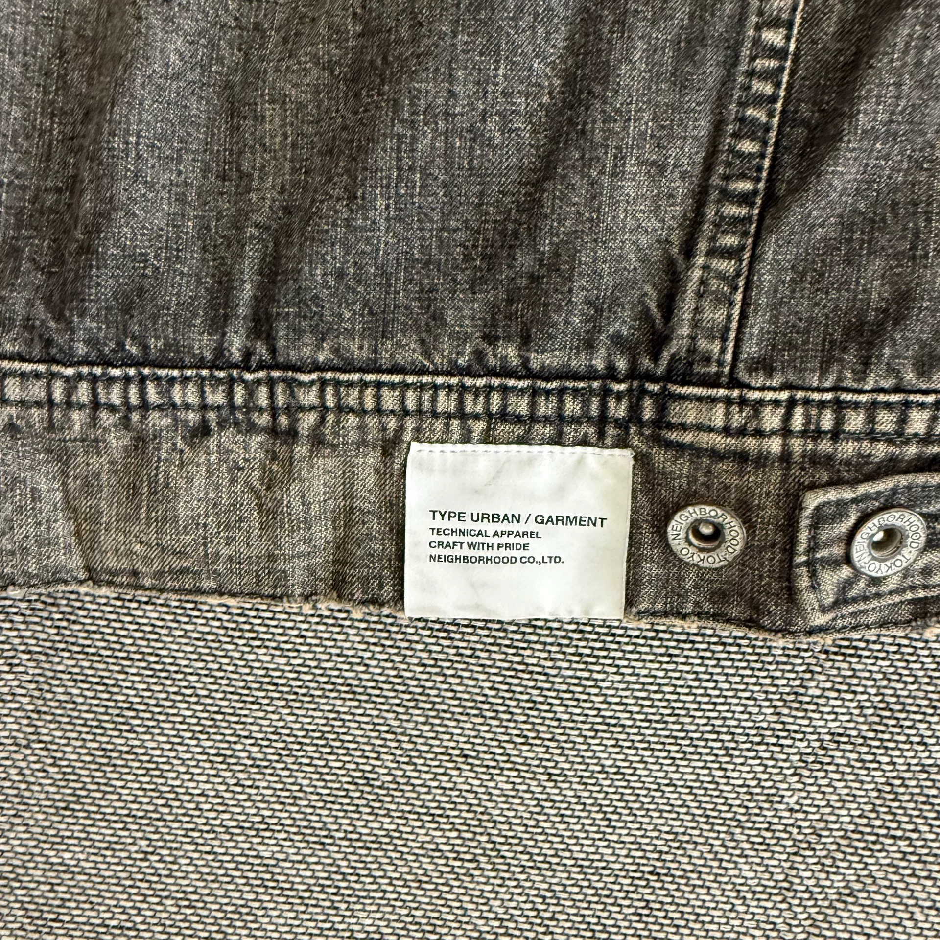 Neighborhood 23AW Savage Denim Jacket — detail