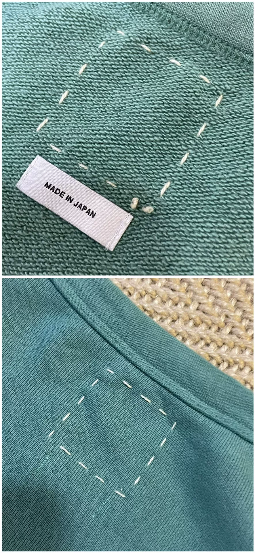 VISVIM 17AW Jumbo Crewneck Sweatshirt — detail