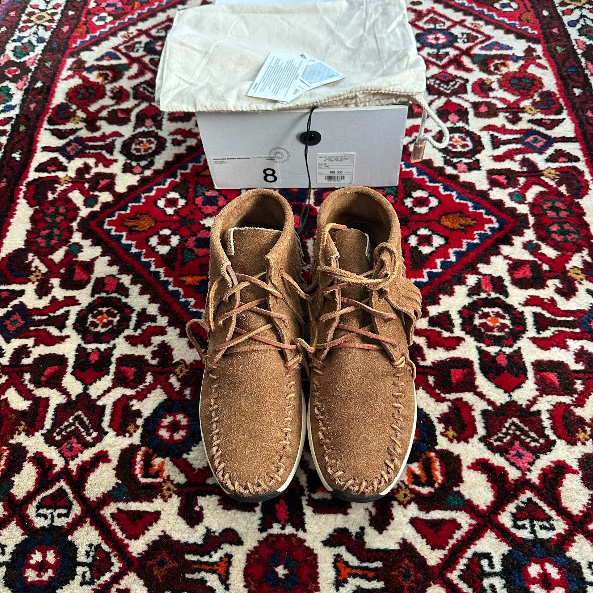 VISVIM 18SS YUCCA MOC SHAMAN SUEDE