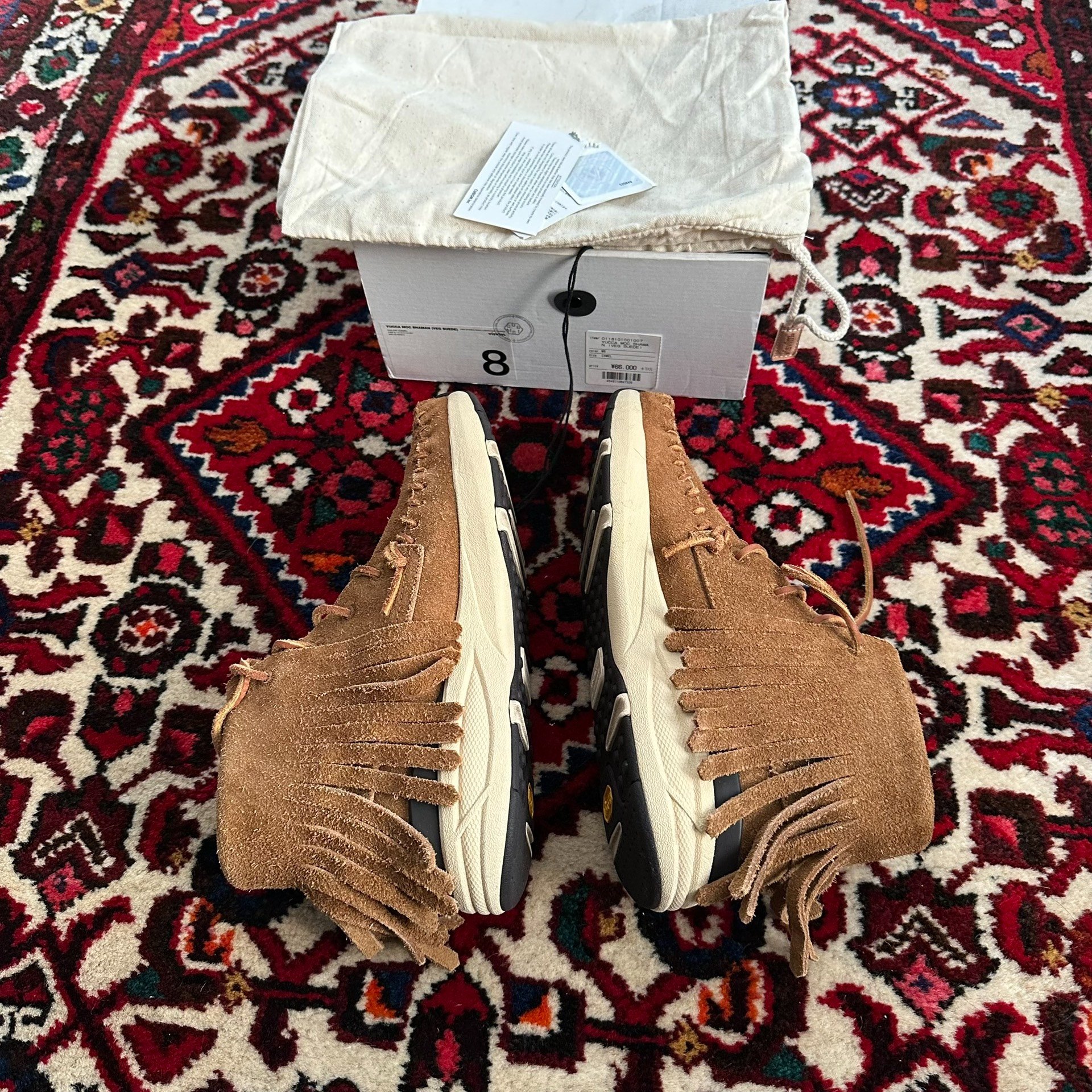 VISVIM 18SS YUCCA MOC SHAMAN SUEDE — back
