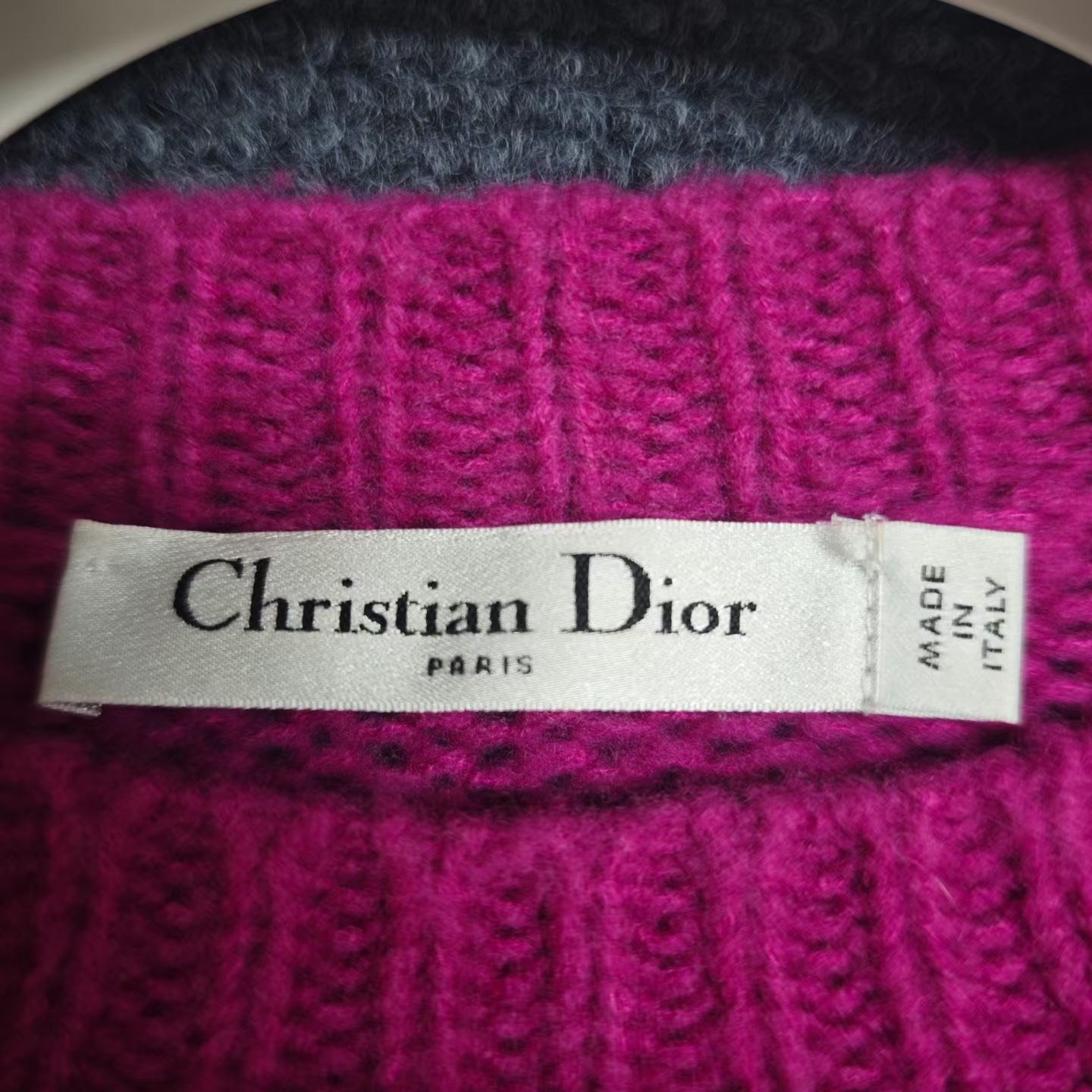 Dior Miss Dior Embroidered Crewneck Pullover — detail