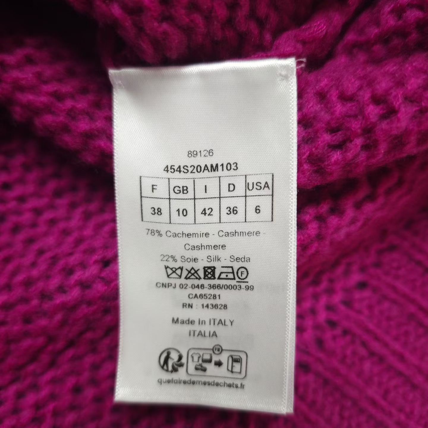 Dior Miss Dior Embroidered Crewneck Pullover — back