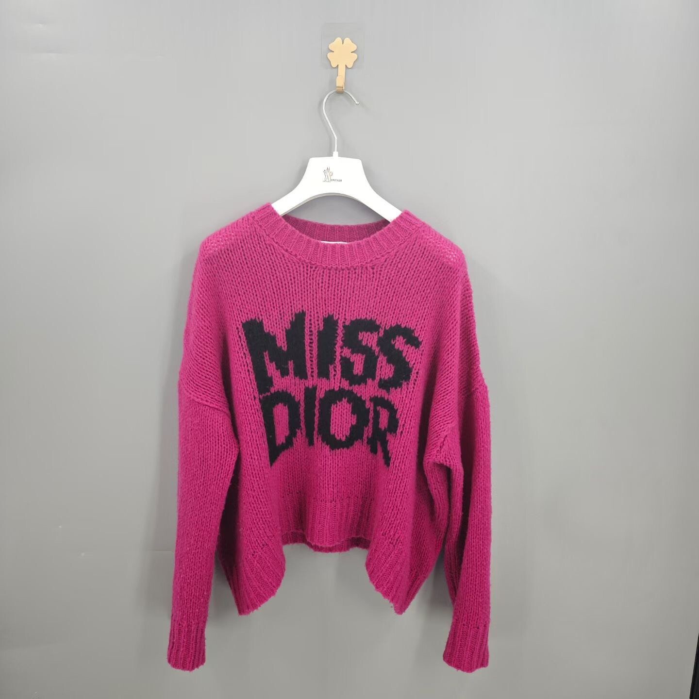 Dior Miss Dior Embroidered Crewneck Pullover
