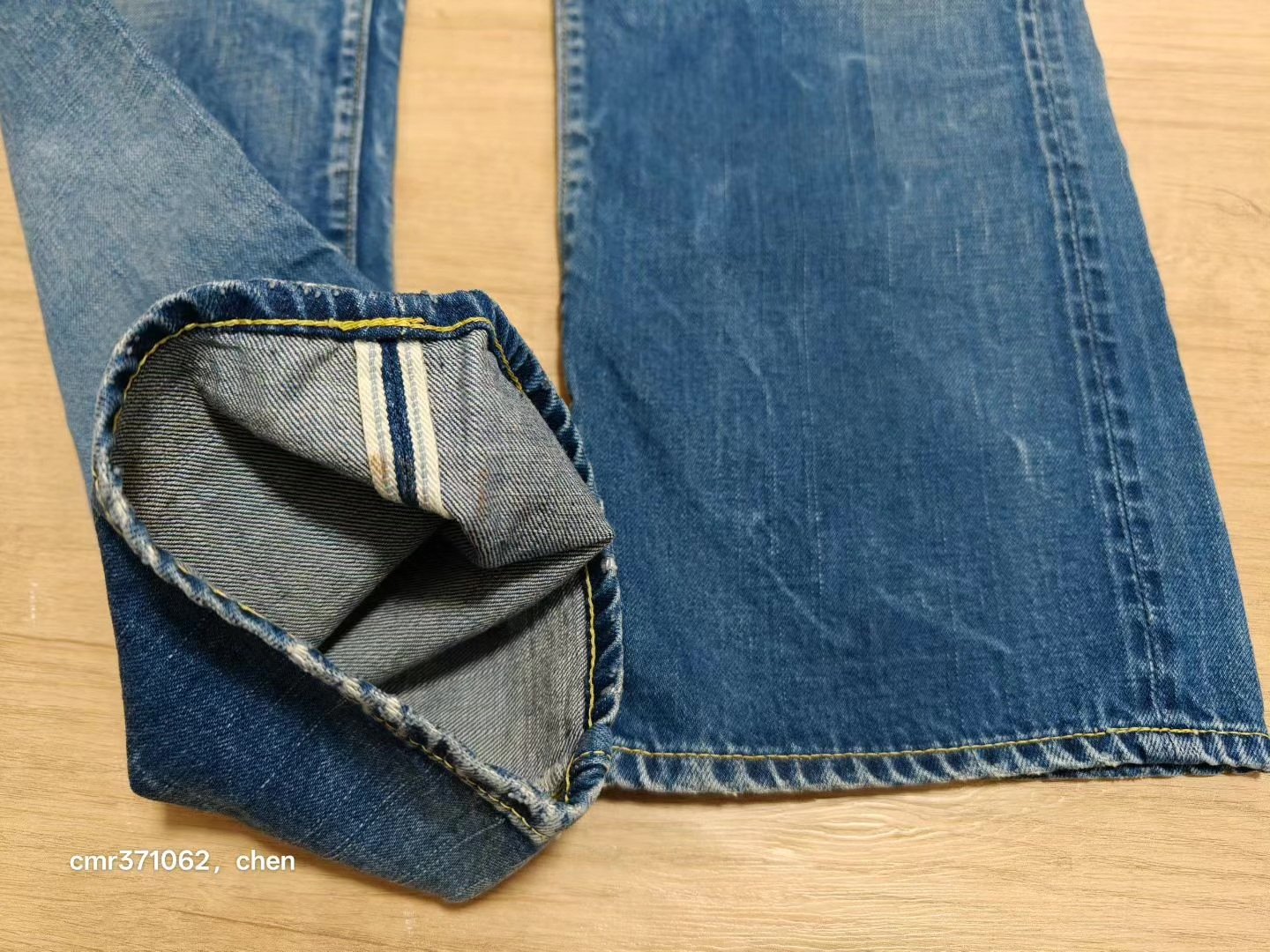 VISVIM 17 ICT Social Sculpture Dry2 Jeans — back