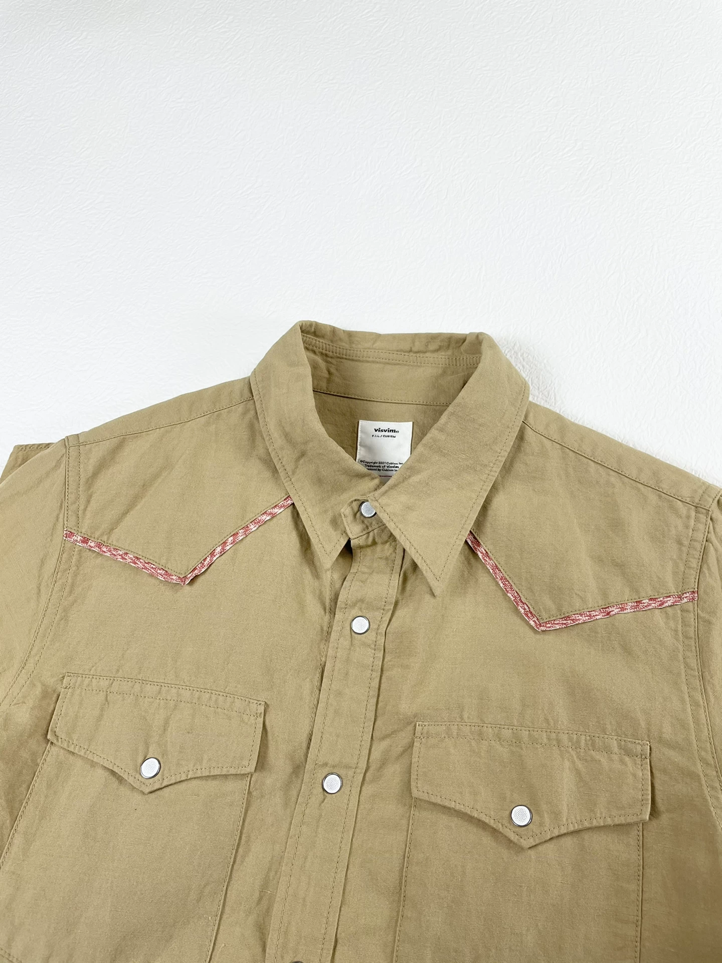 VISVIM BANDITO SHIRT — detail