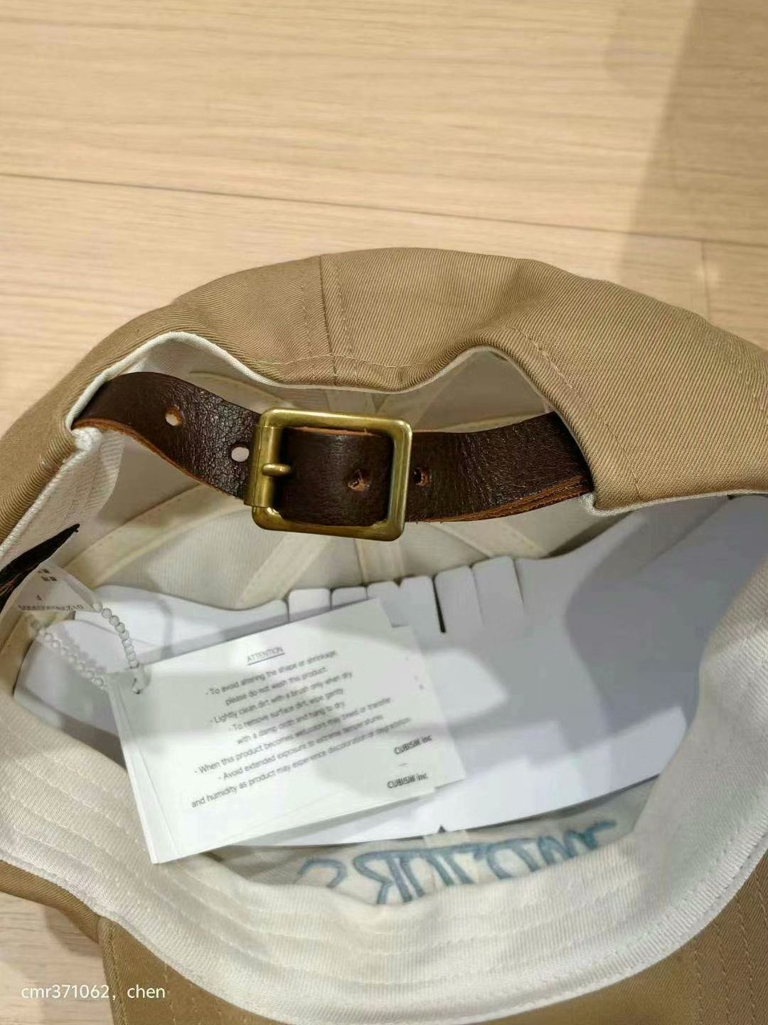 VISVIM 23AW EXCELSIOR II CAP — label