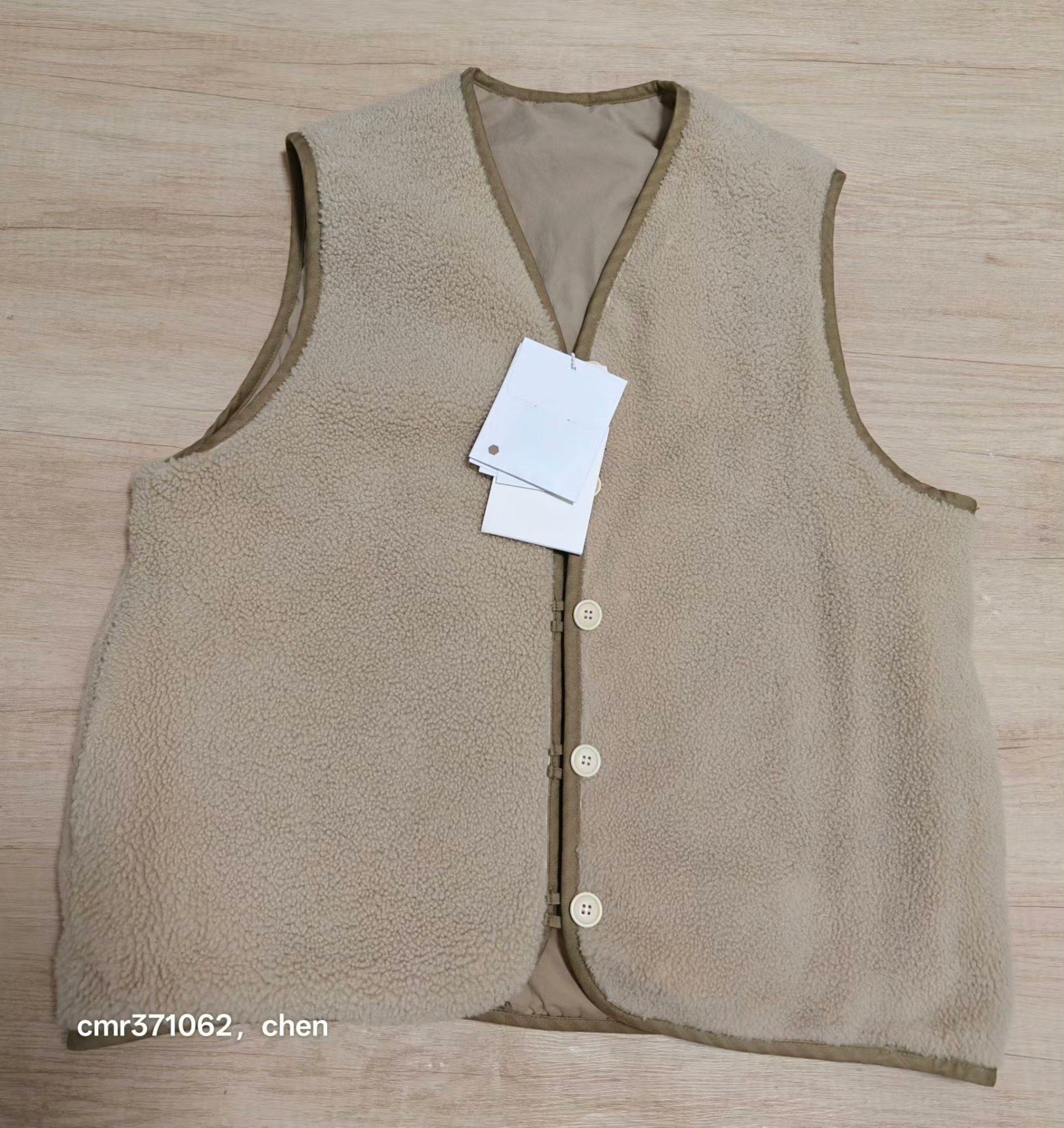visvim 23aw Rawly Vest — label