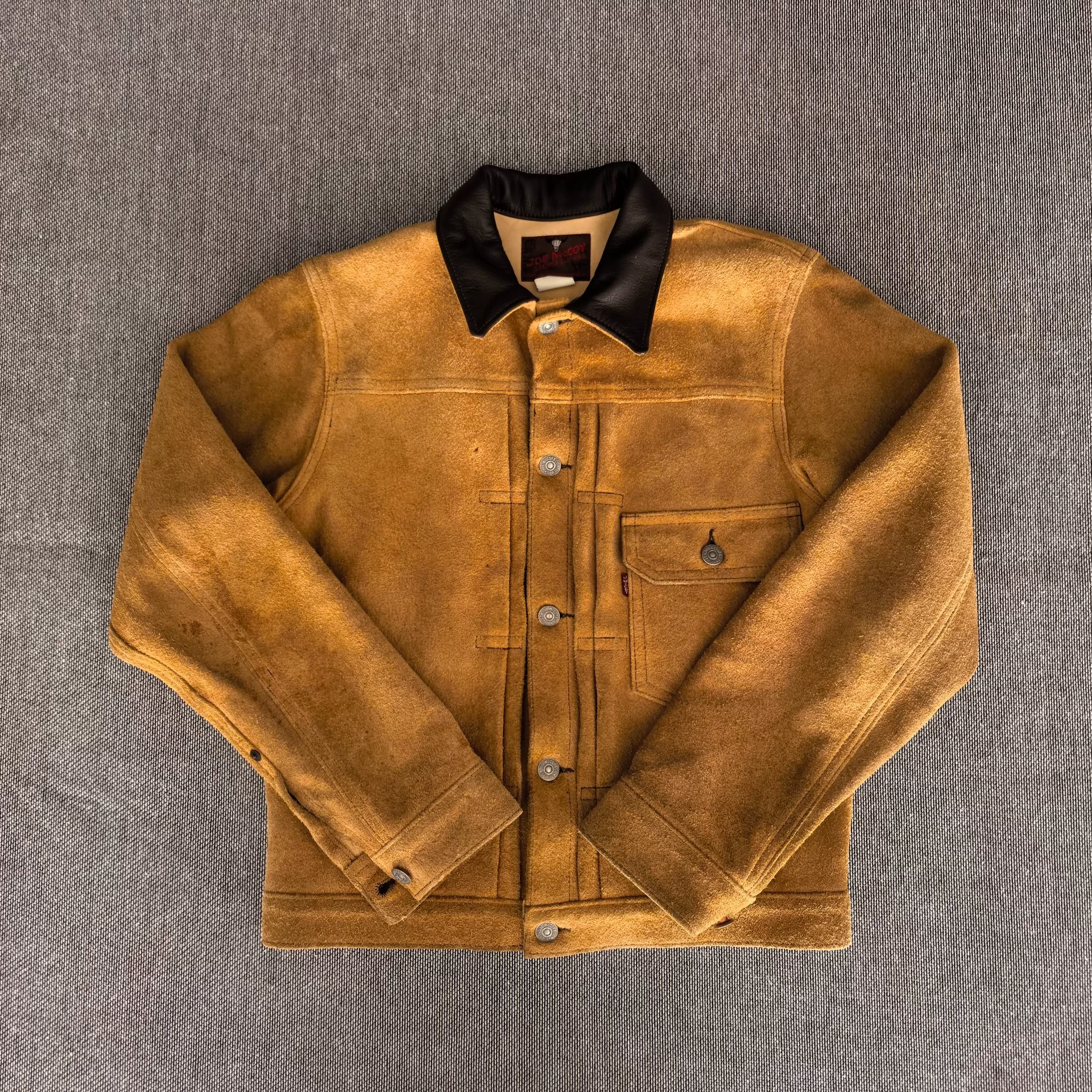 The Real Mccoys Joe Mccoy Type1 Suede Jacket