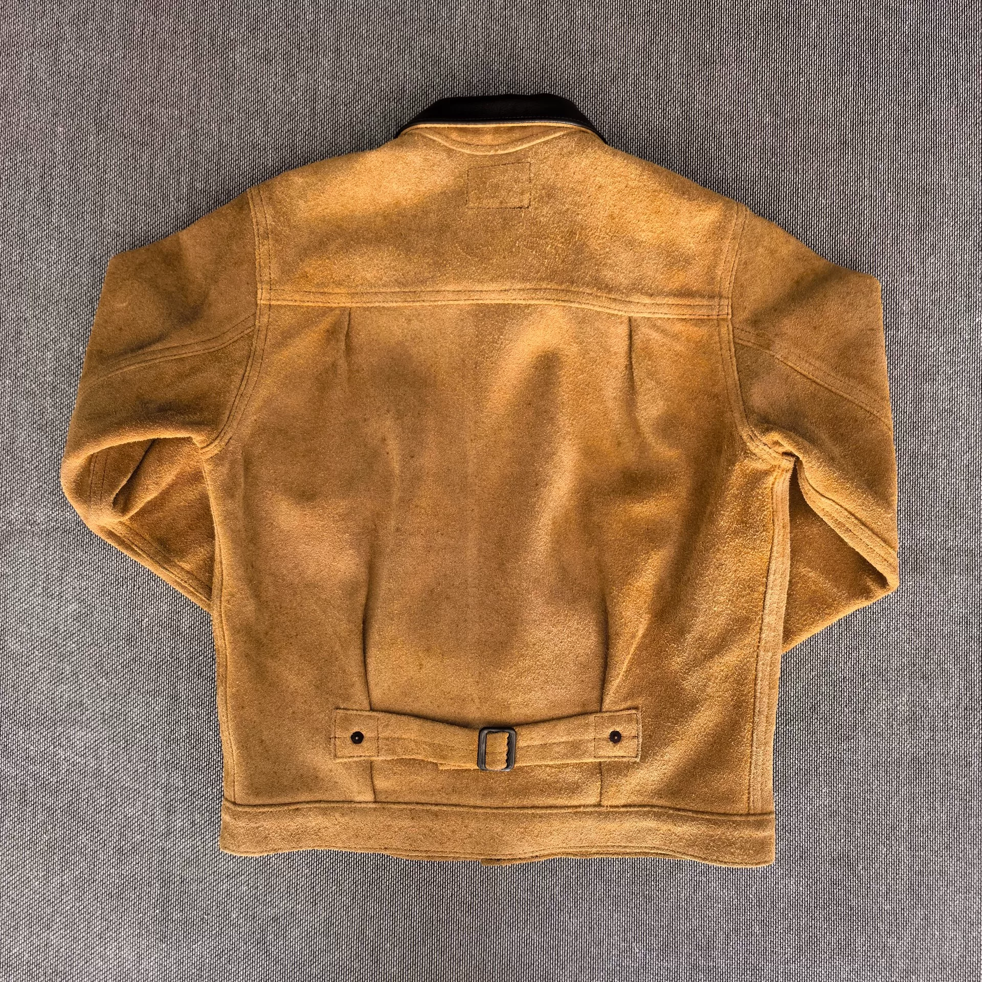 The Real Mccoys Joe Mccoy Type1 Suede Jacket — front