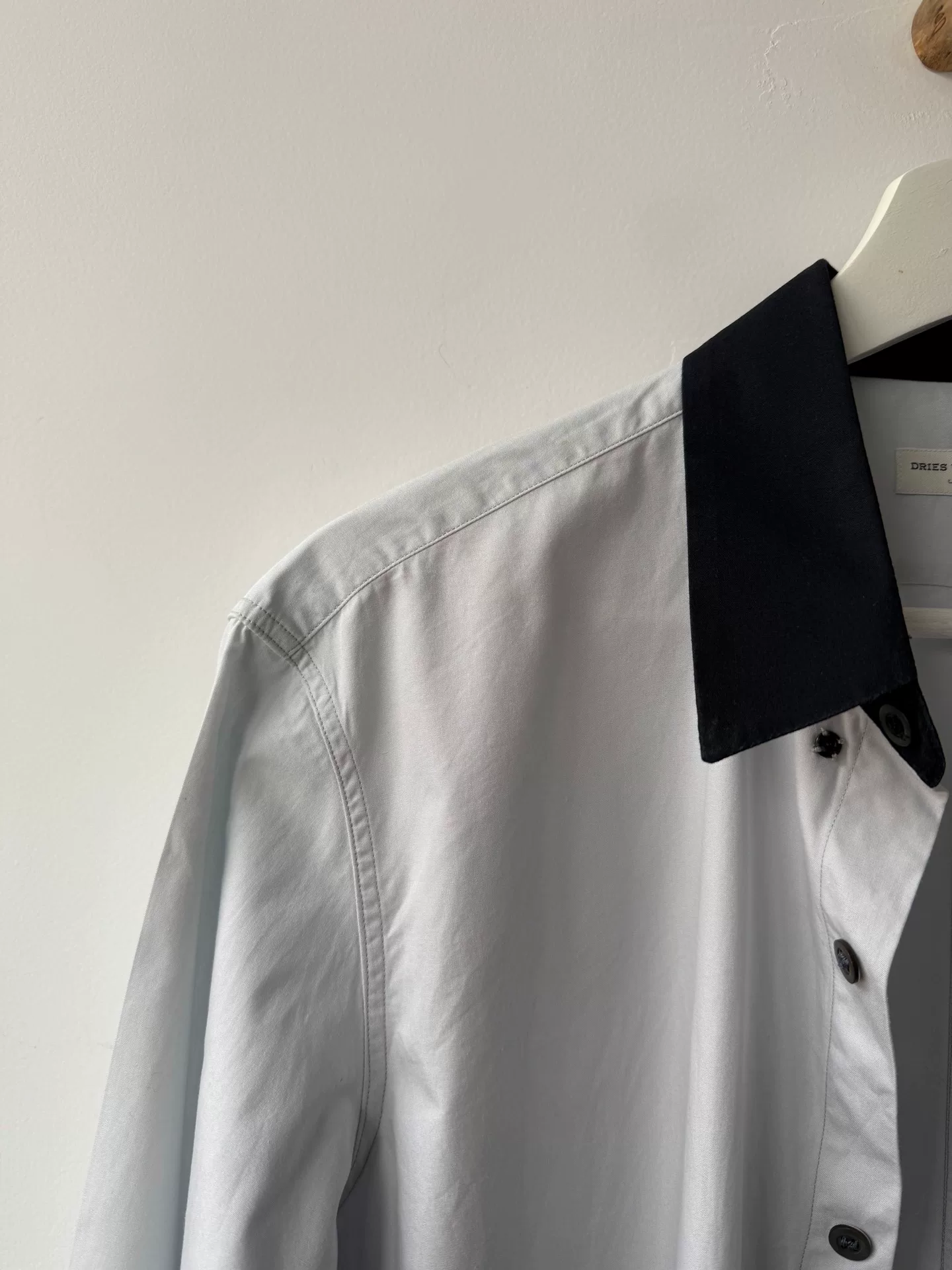 Dries Van Noten DVN Runway Shirt — label