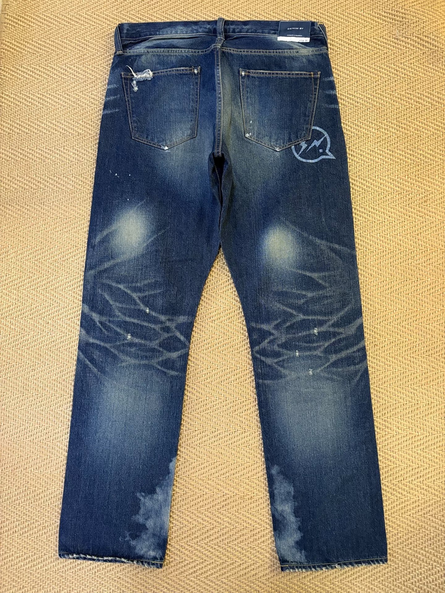 Vanquish Fragment Denim Jeans — front