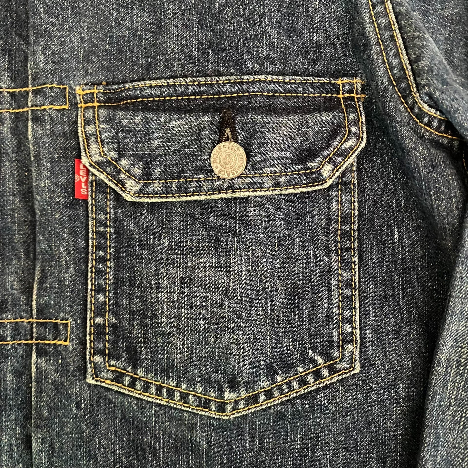 Levi's LVC 507xx J02 Japan Denim Jacket — label