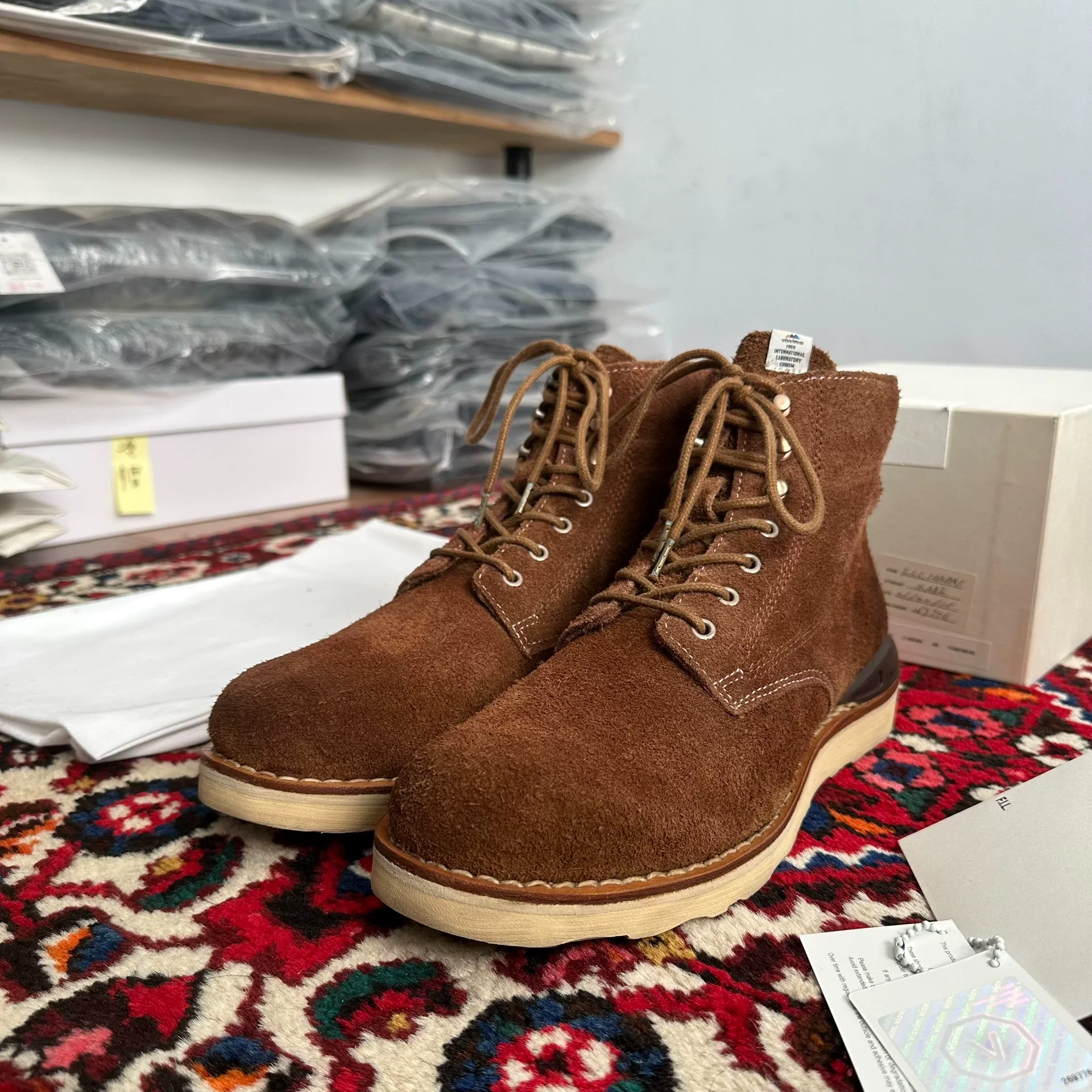 visvim 10AW Virgil Suede Boots — back