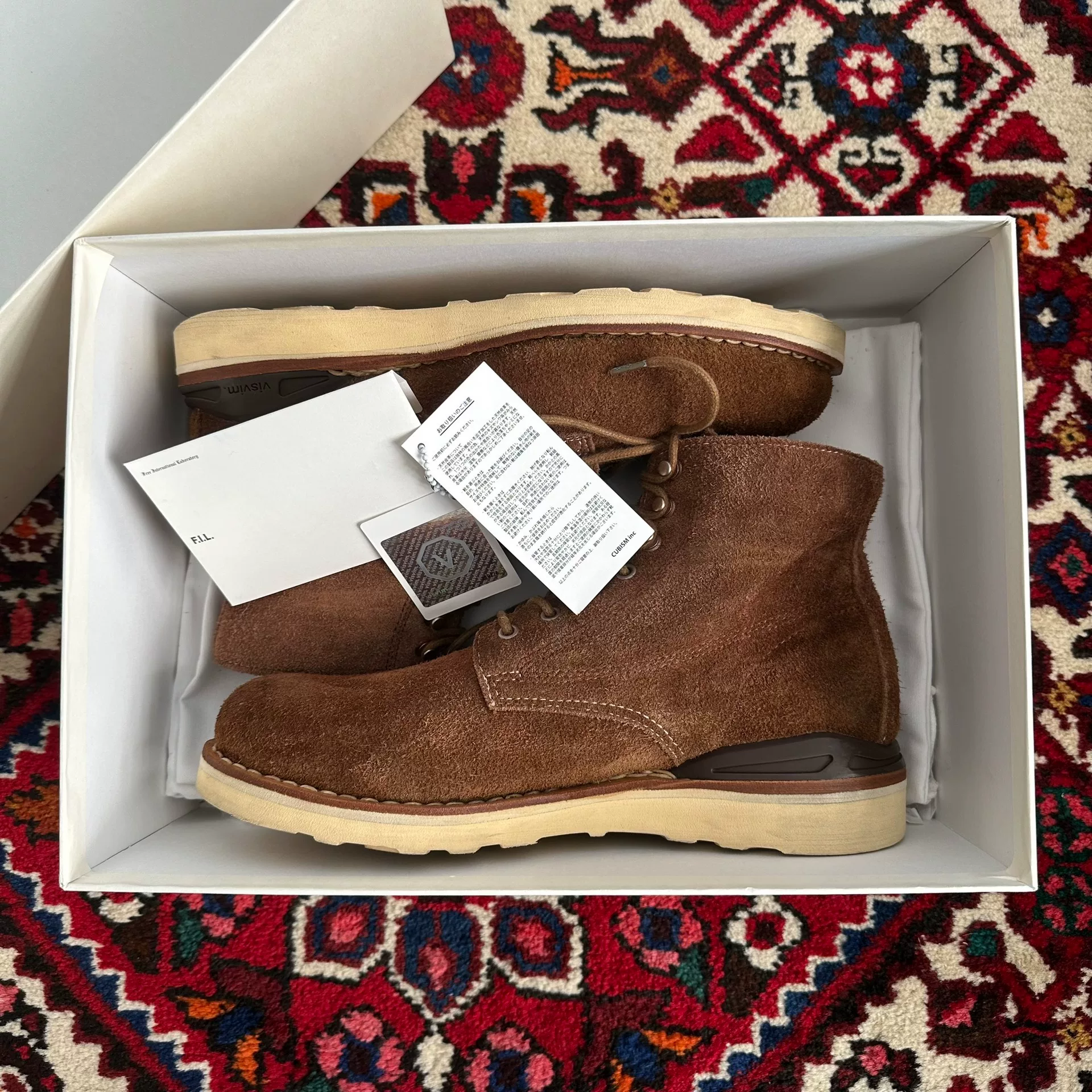 visvim 10AW Virgil Suede Boots