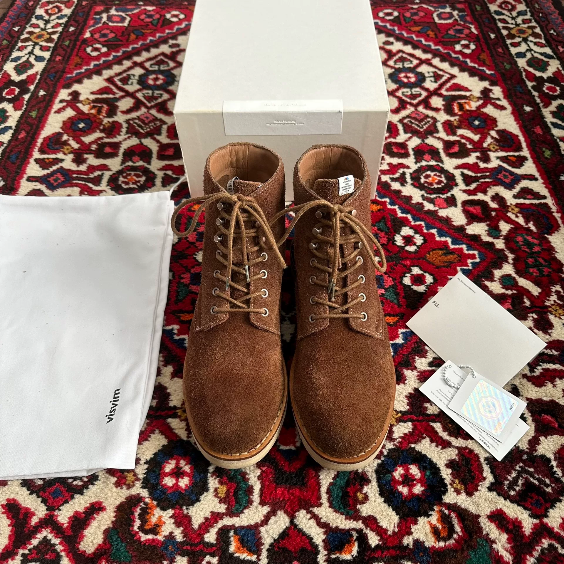 visvim 10AW Virgil Suede Boots — front