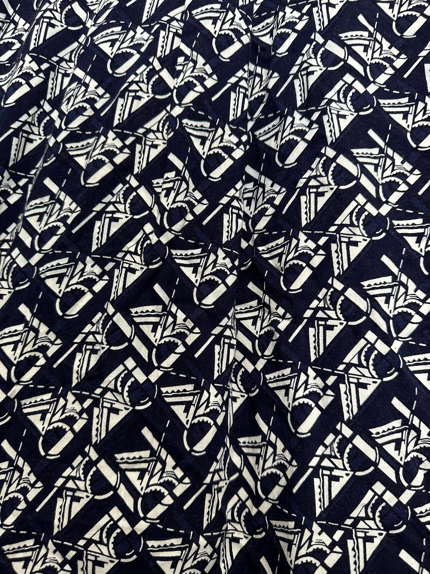 Comme des Garçons 95SS Graphic Runway Shirt — label