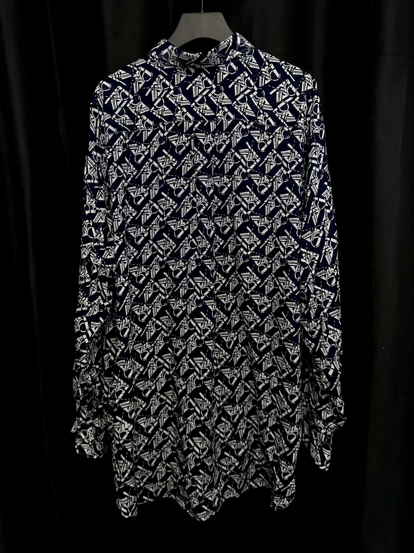 Comme des Garçons 95SS Graphic Runway Shirt — front