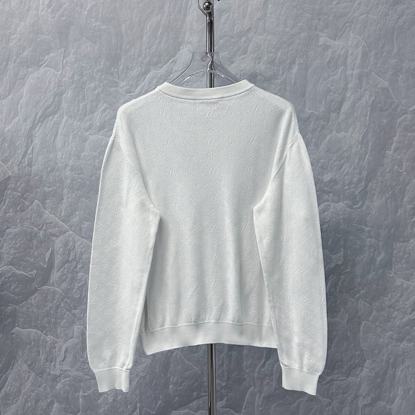 Louis Vuitton SS25 Openwork Knit Top — back