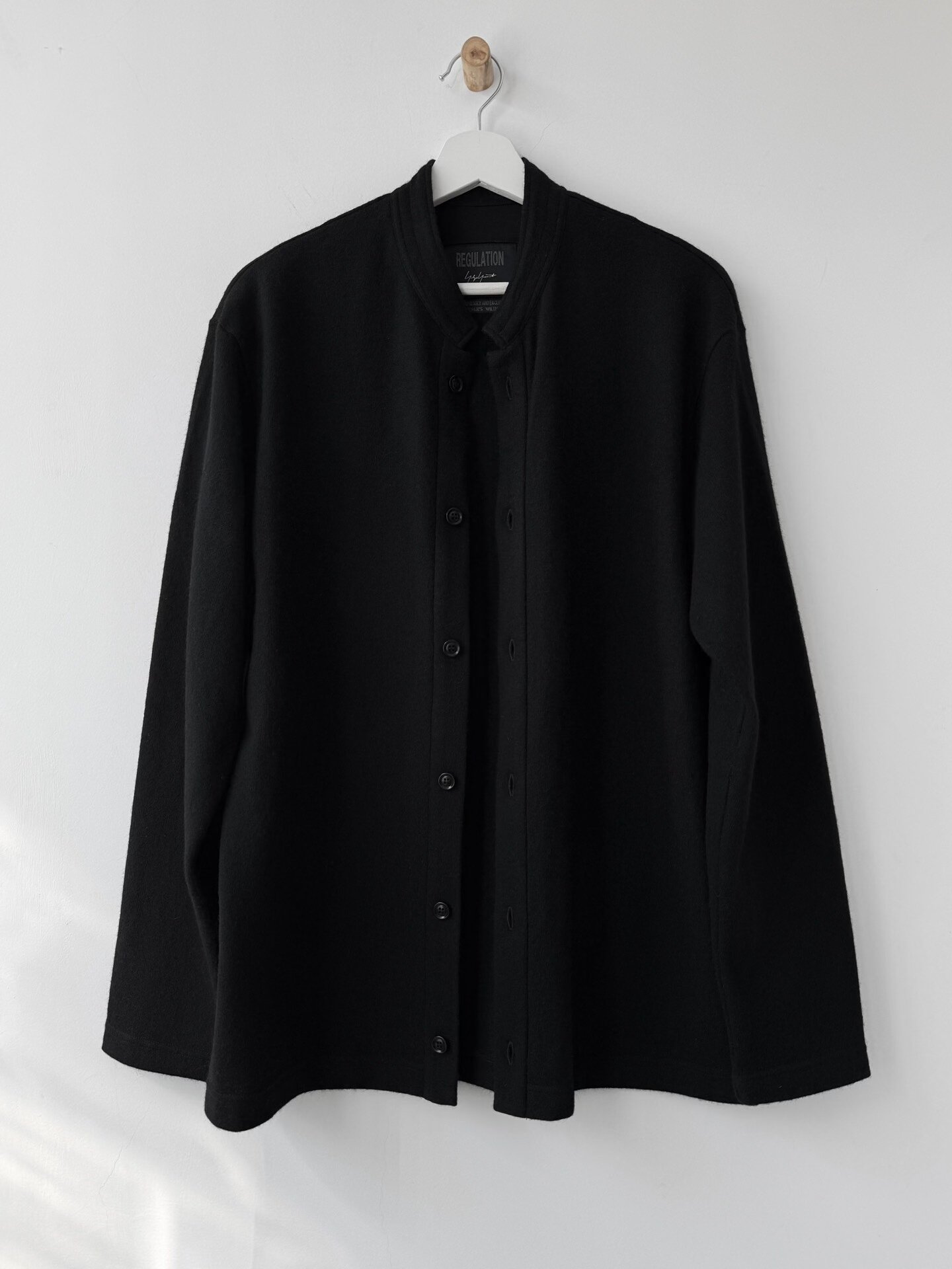 Yohji Yamamoto Regulation 19AW Wool Jacket — detail