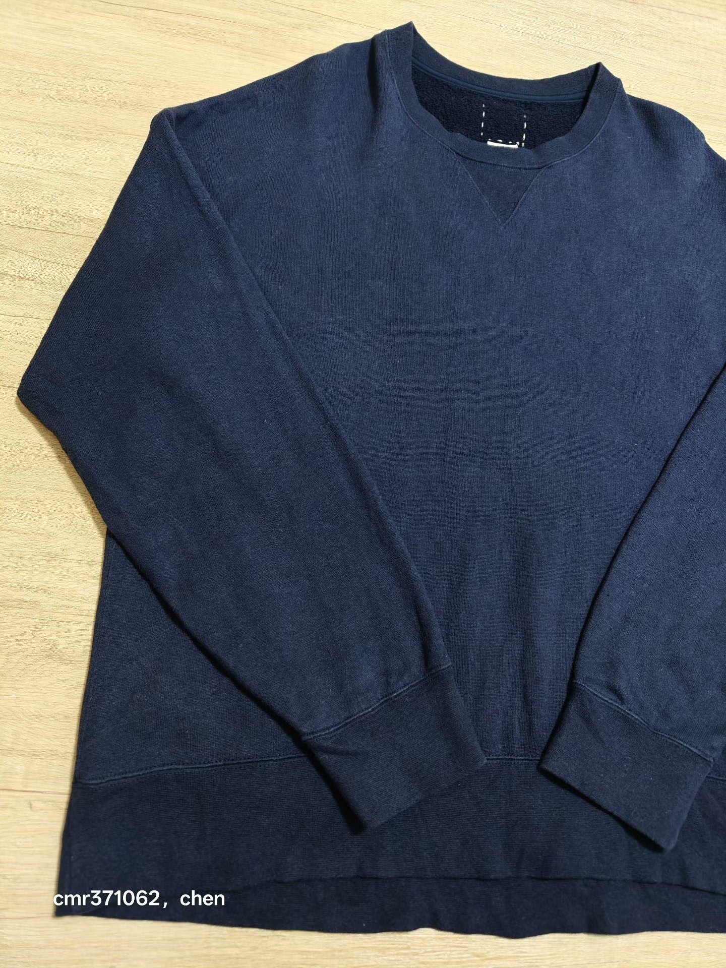 visvim 22SS Jumbo Sweat L/S — detail