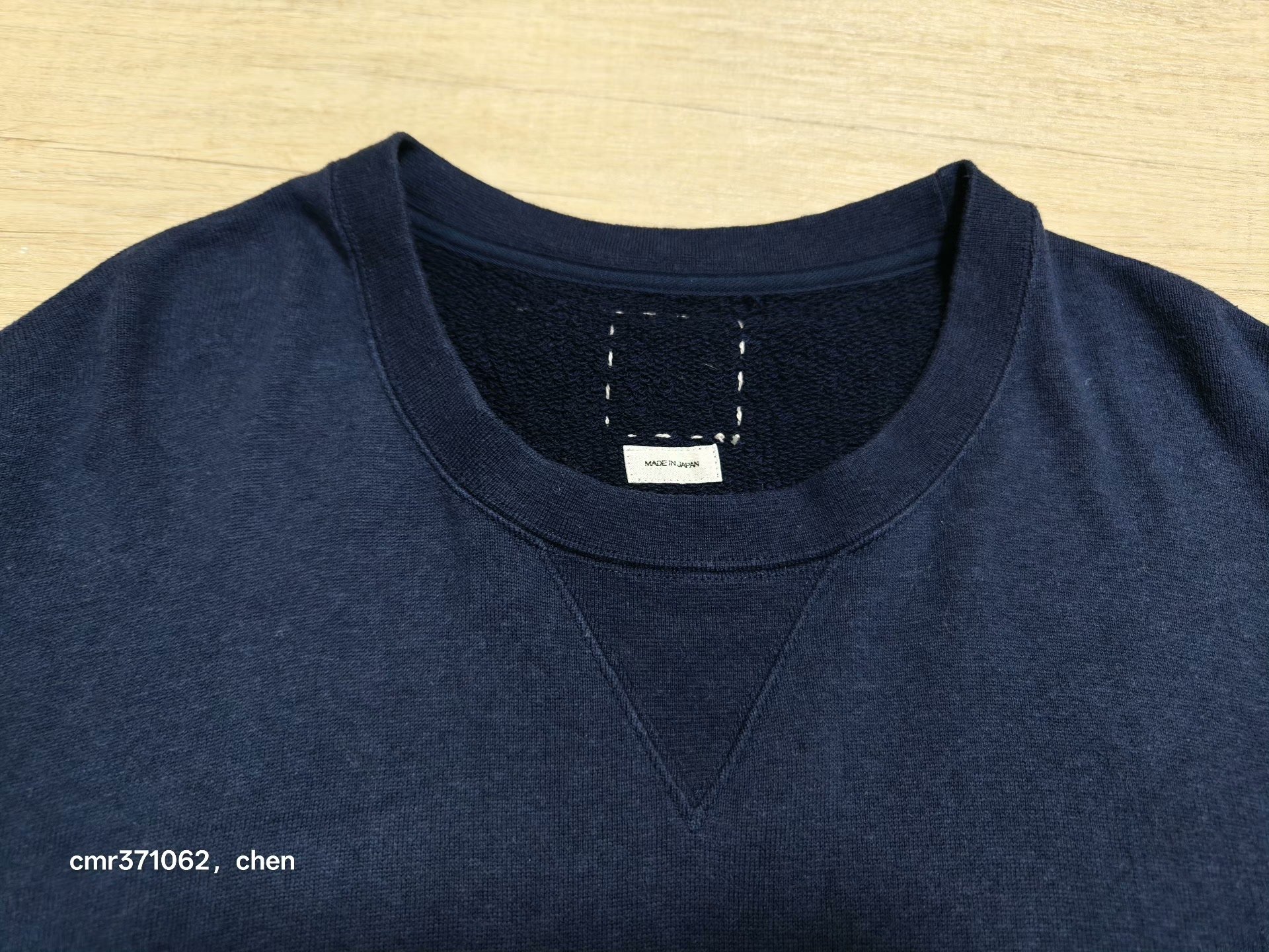 visvim 22SS Jumbo Sweat L/S — back