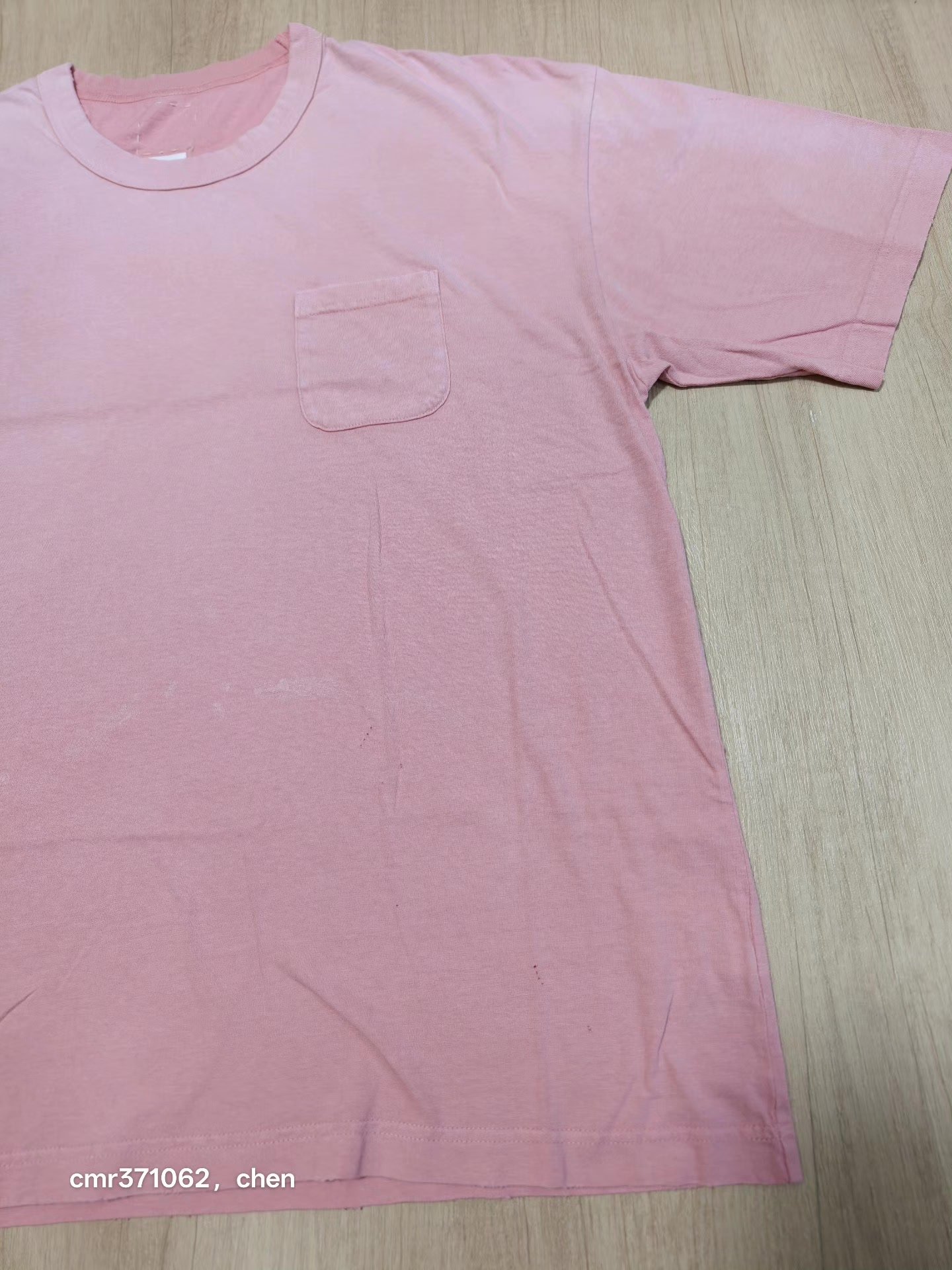 visvim 26ss Jumbo S/S Crash Tee — back