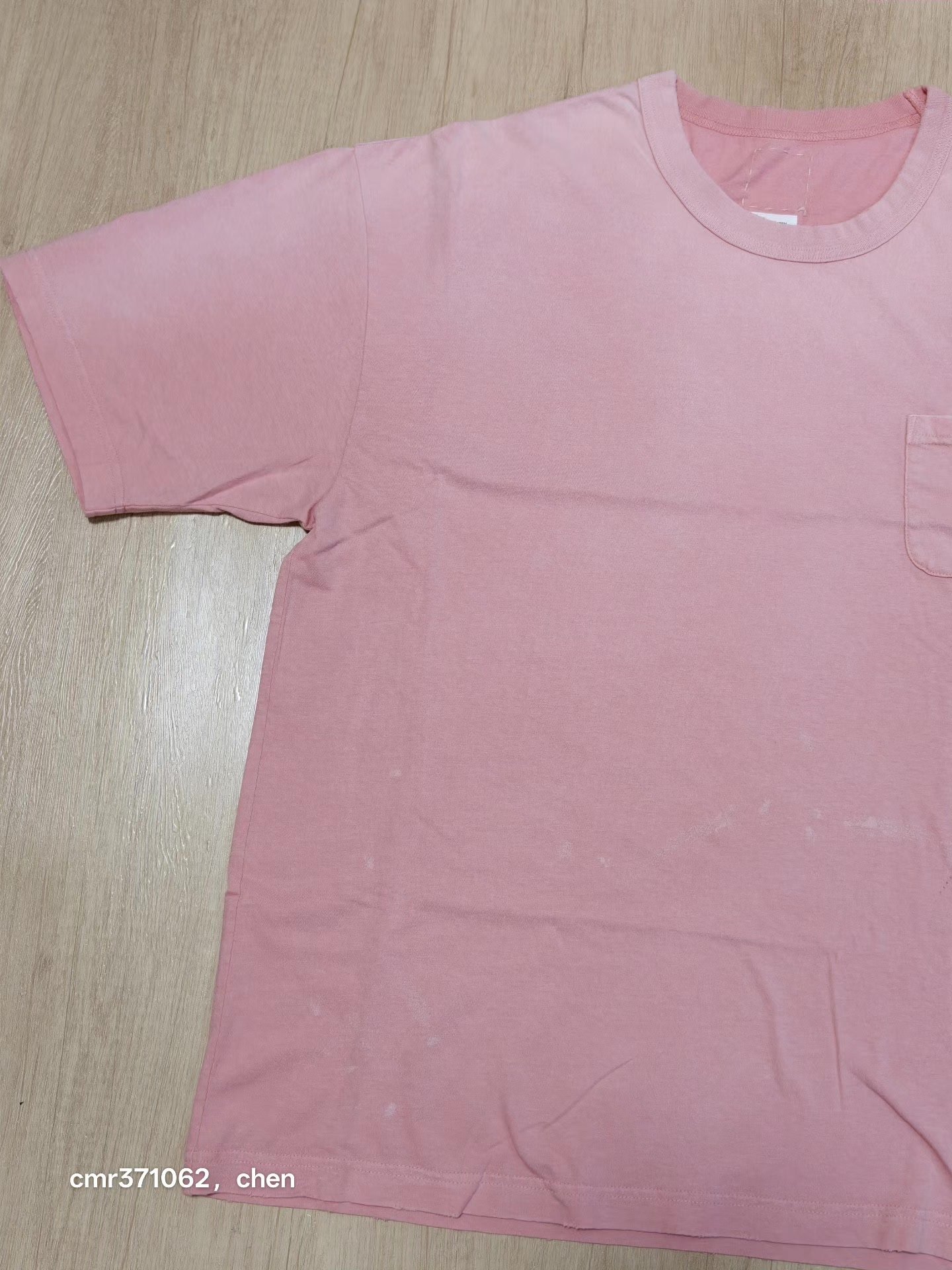 visvim 26ss Jumbo S/S Crash Tee — detail