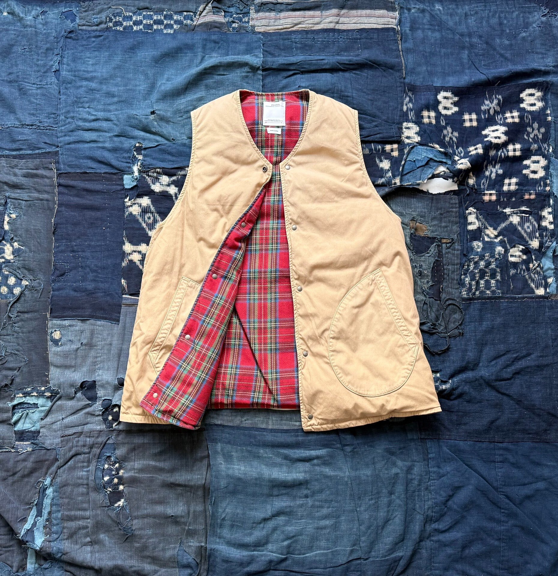 VISVIM 21SS KORA DOWN VEST — front