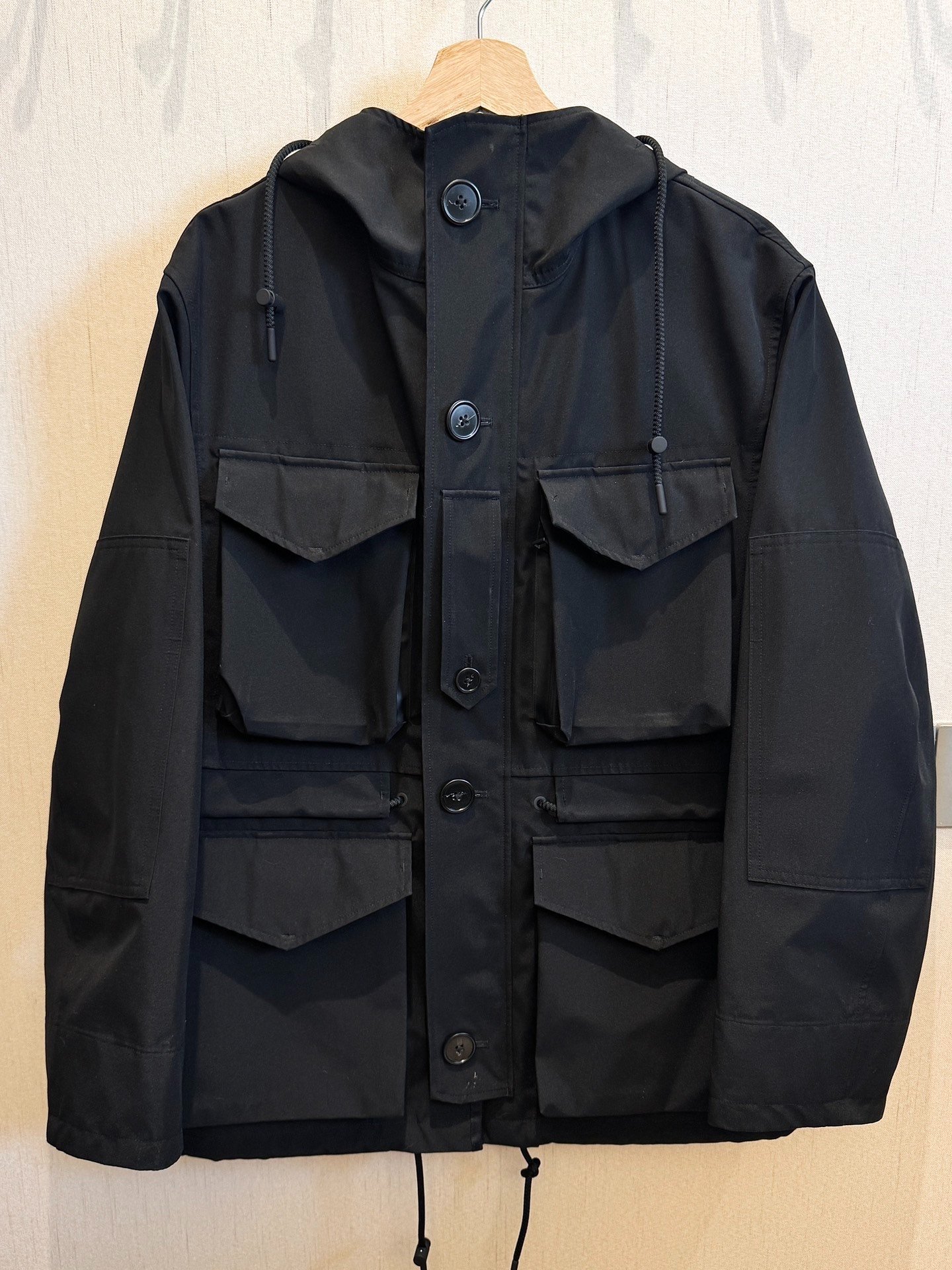 Theory Hardshell Military Style Jacket