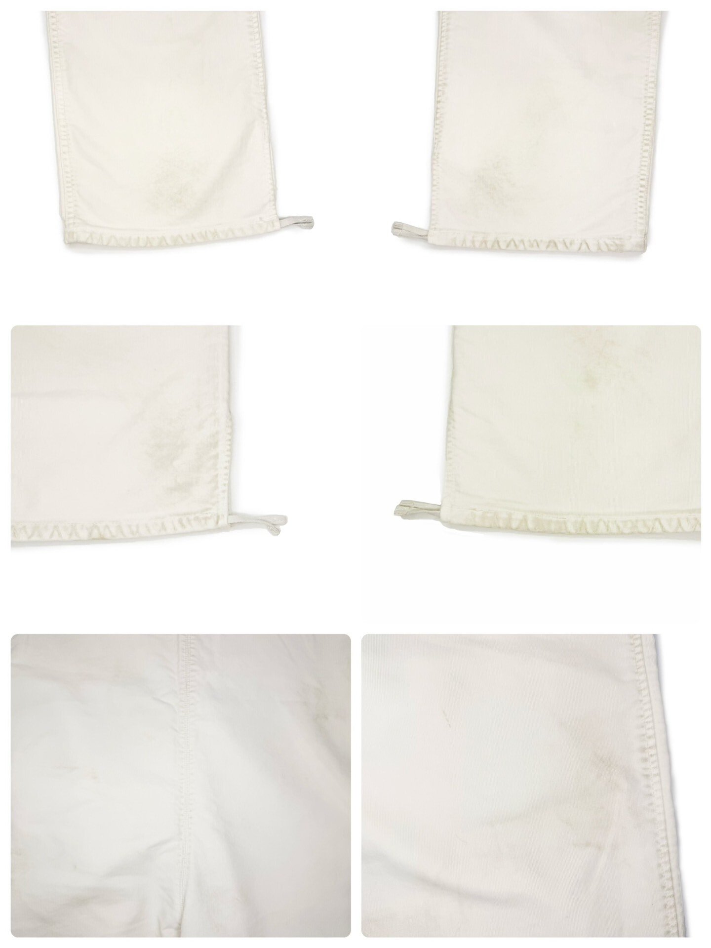 Visvim 22ss G.Cords Off-White Overalls — label