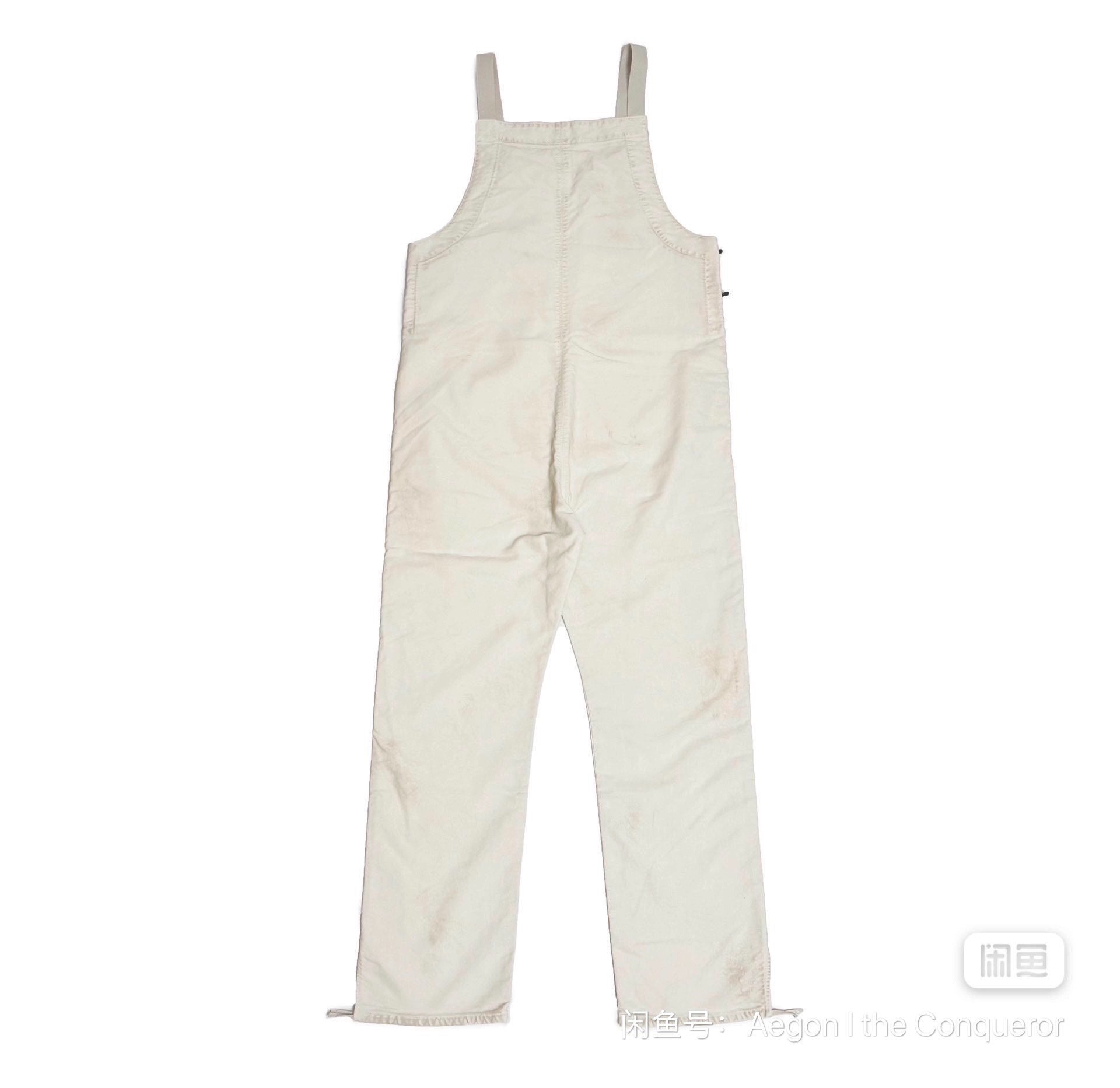 Visvim 22ss G.Cords Off-White Overalls — front