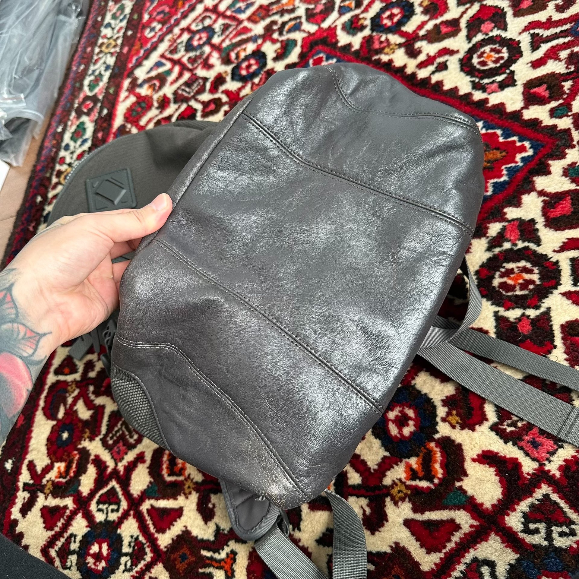 VISVIM 24ss CORDURA 20L Backpack — label
