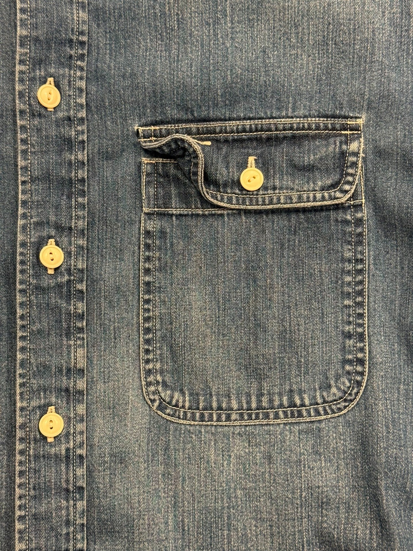 Visvim 20ss Lumber Shirt Damaged — label