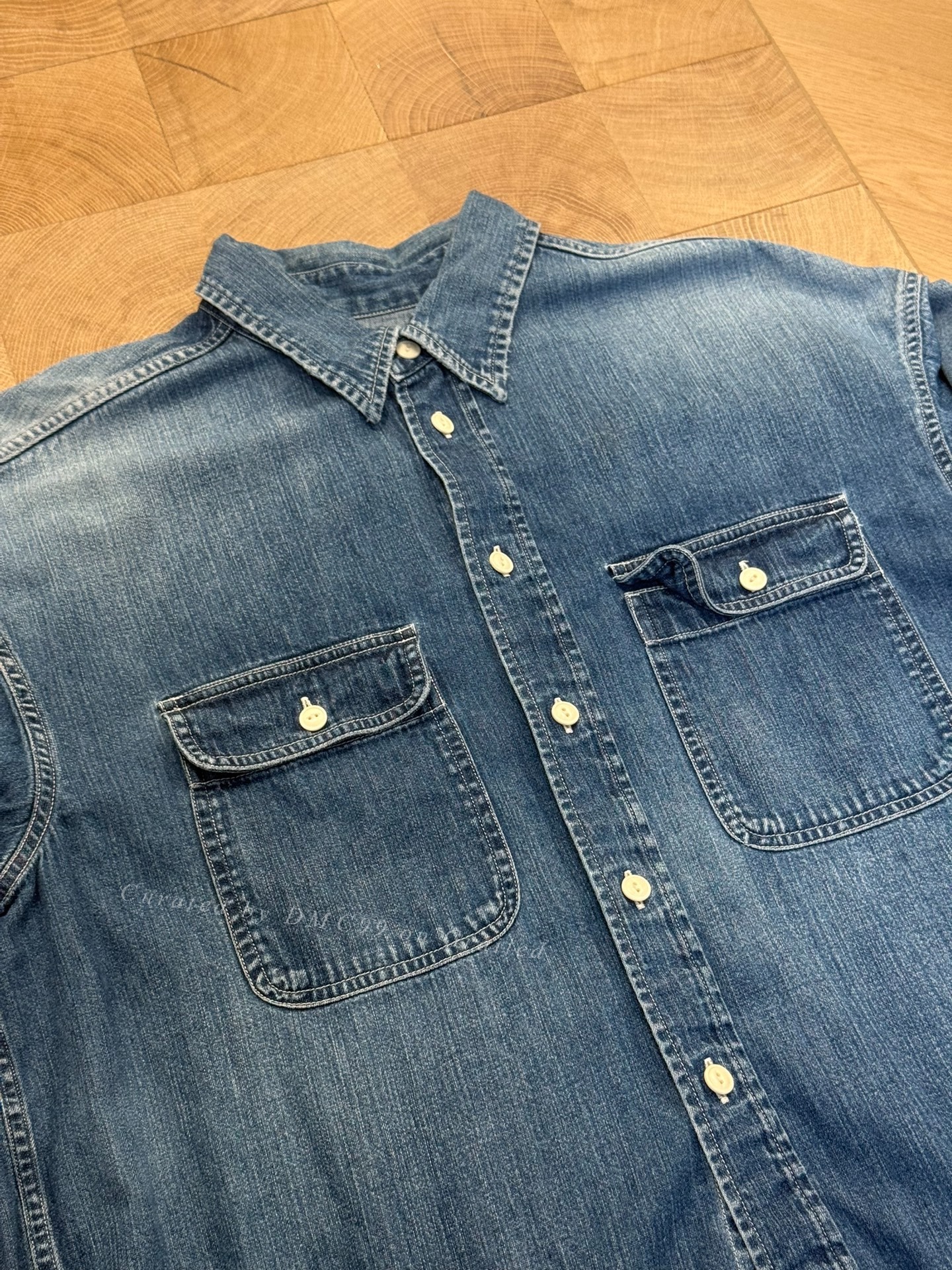 Visvim 20ss Lumber Shirt Damaged — front