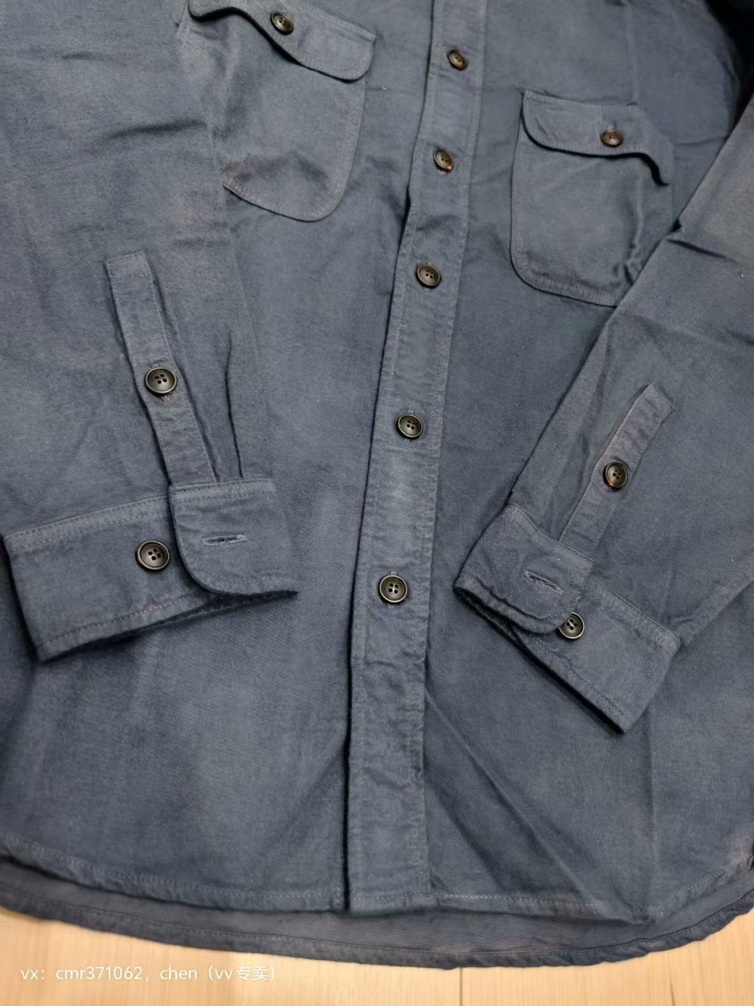 visvim 20ss Lumber Shirt Uneven Dye — label