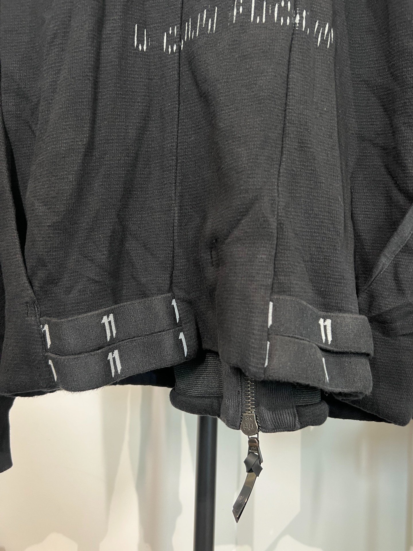 11 BY BORIS BIDJAN SABERI Z2F Hooded Jacket — back