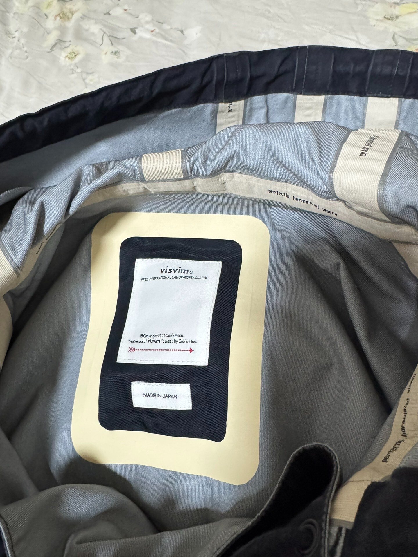 visvim 24SS Chinook Poncho 3L — back