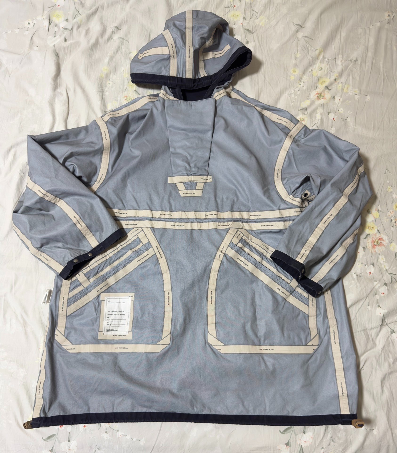 visvim 24SS Chinook Poncho 3L — detail