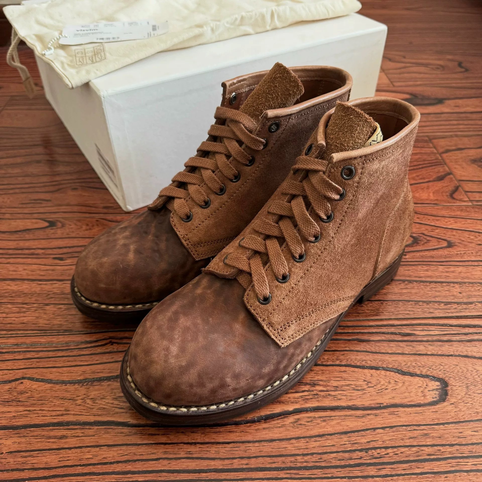 Visvim 24AW Brigadier Folk Boots