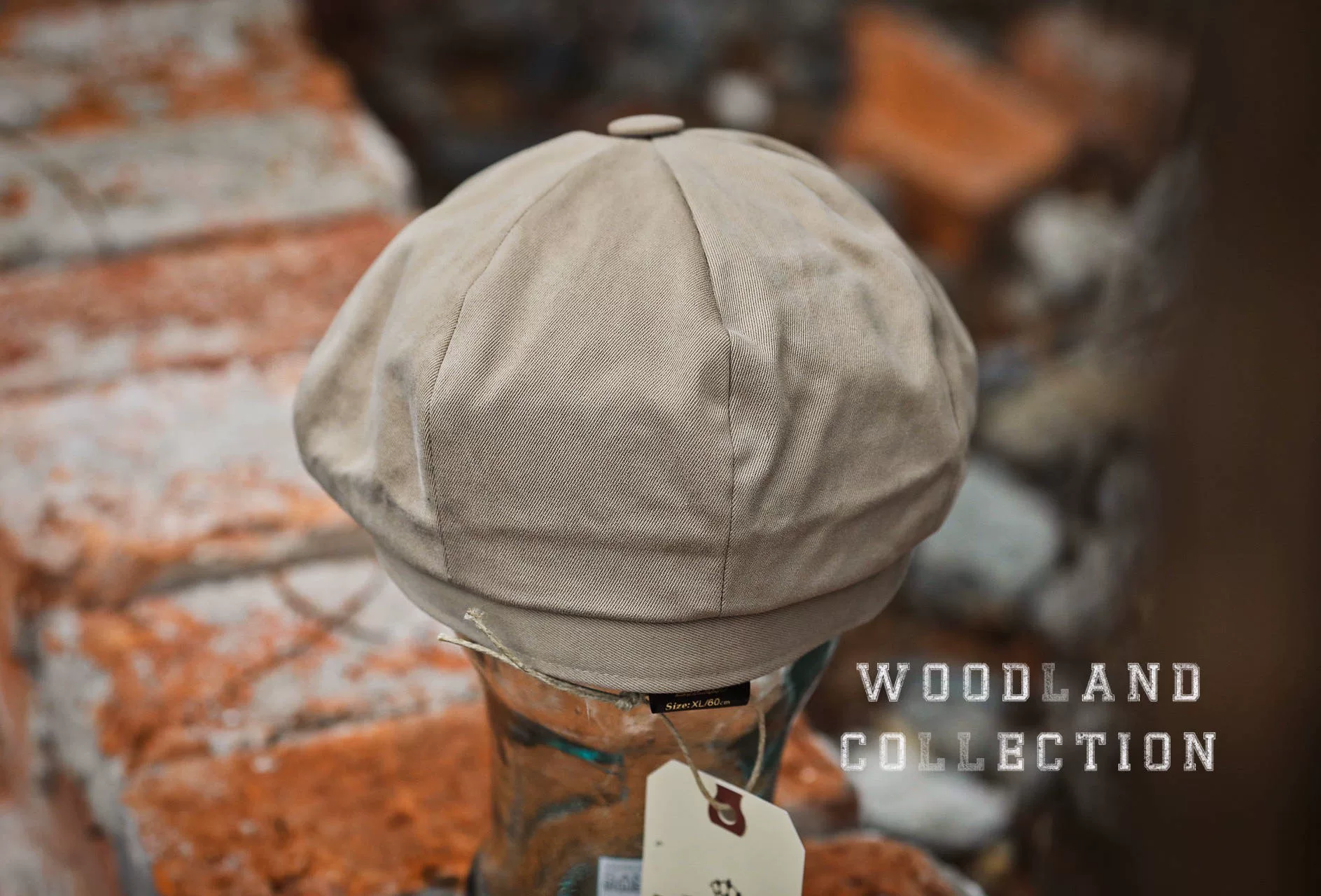 Pike Brothers 1928 Men's Cotton Canvas Newsboy Cap — label
