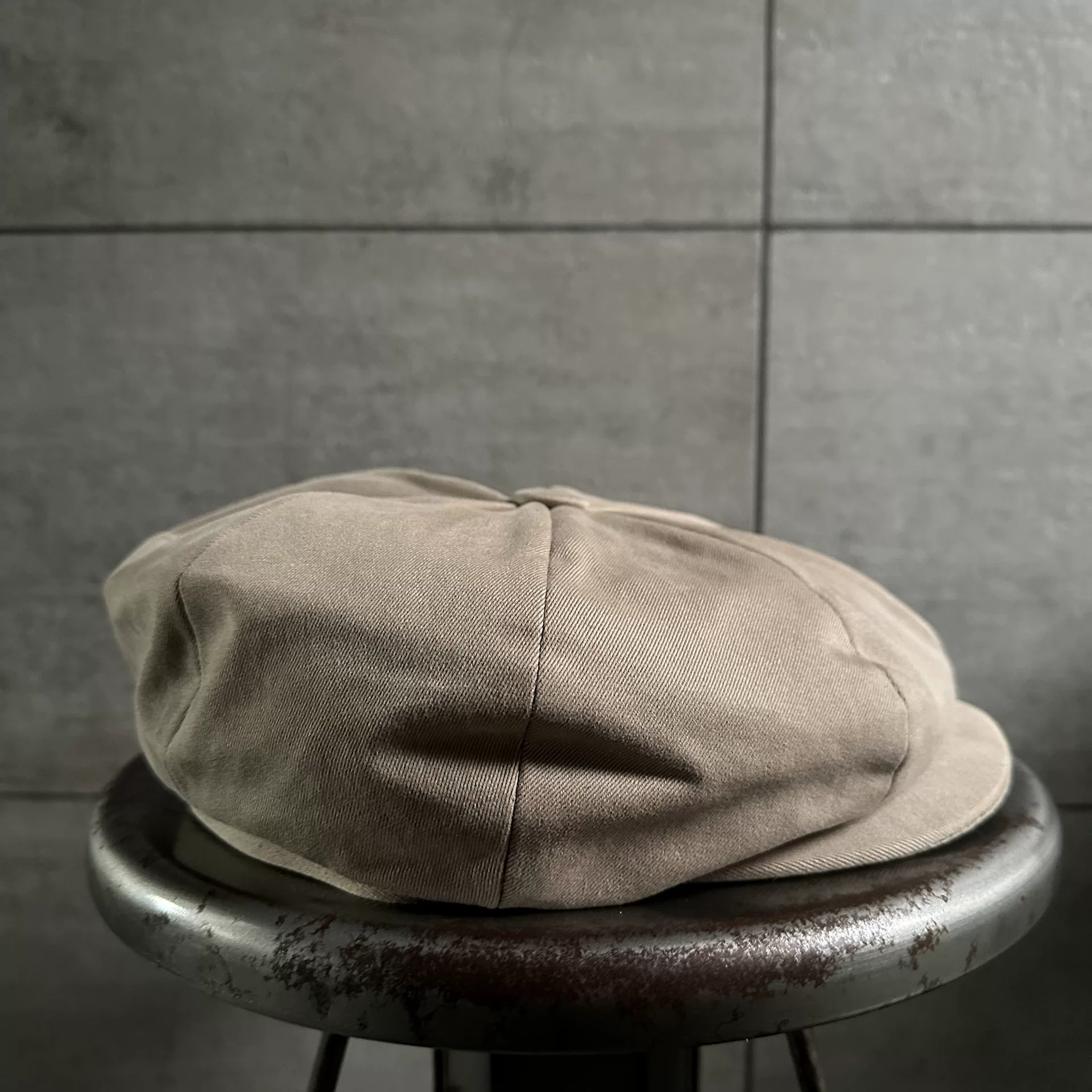 Pike Brothers 1928 Men's Cotton Canvas Newsboy Cap — back