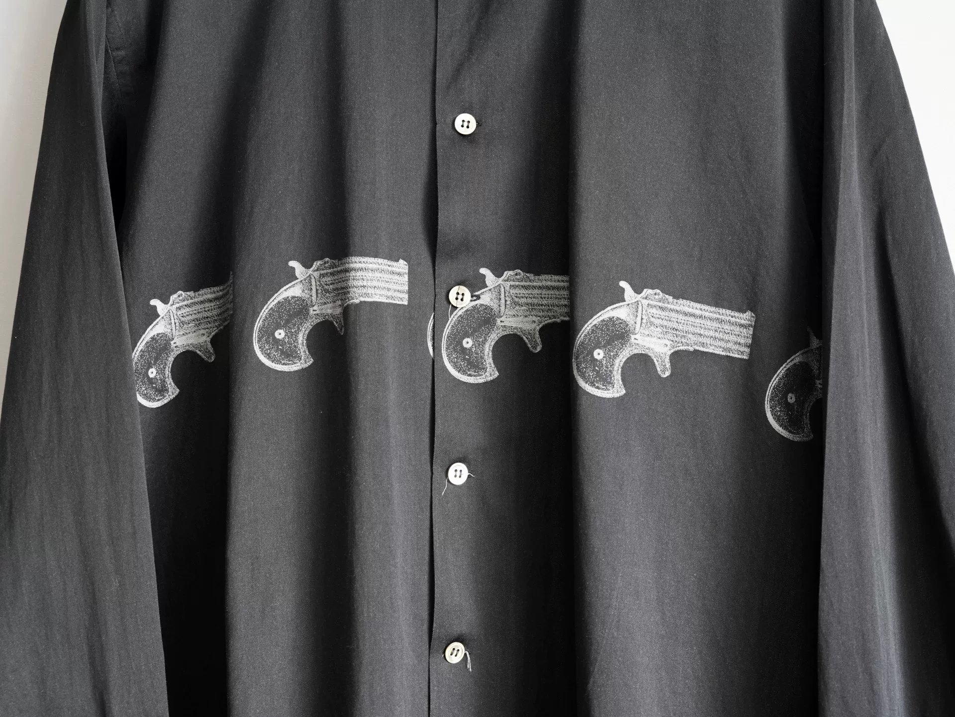 Yohji Yamamoto 87AW Pistol Shirt — front
