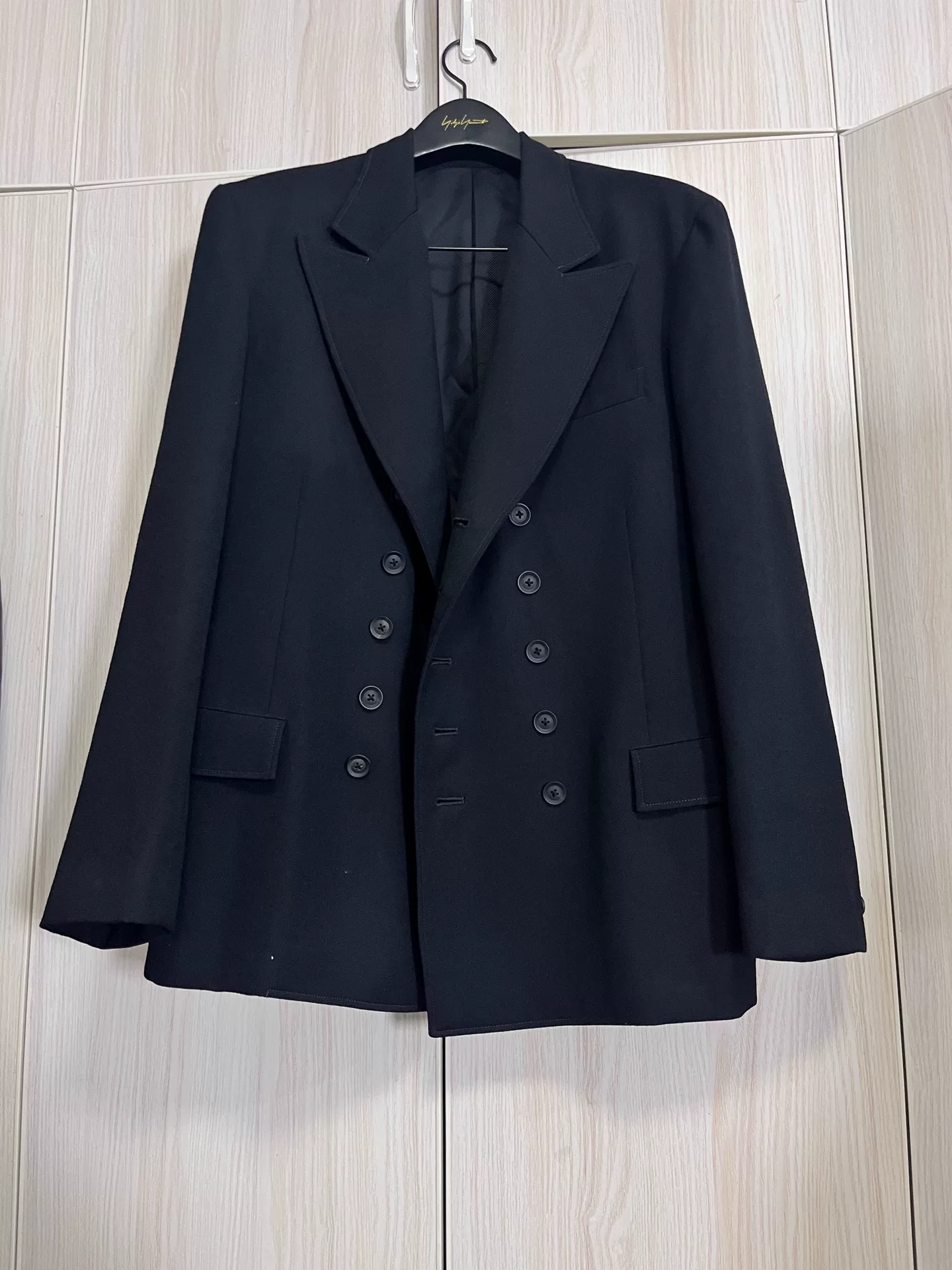Yohji Yamamoto 21AW Double-Breasted Blazer