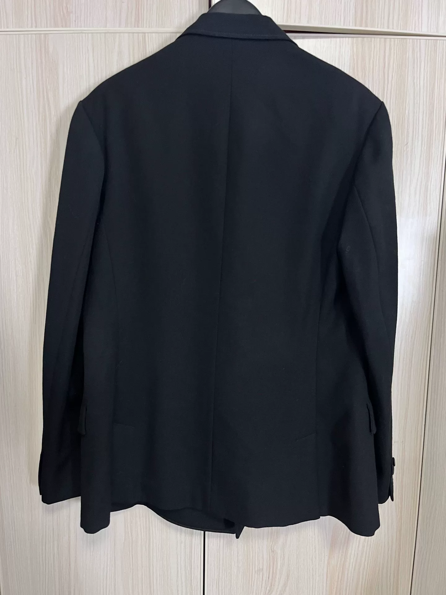 Yohji Yamamoto 21AW Double-Breasted Blazer — front