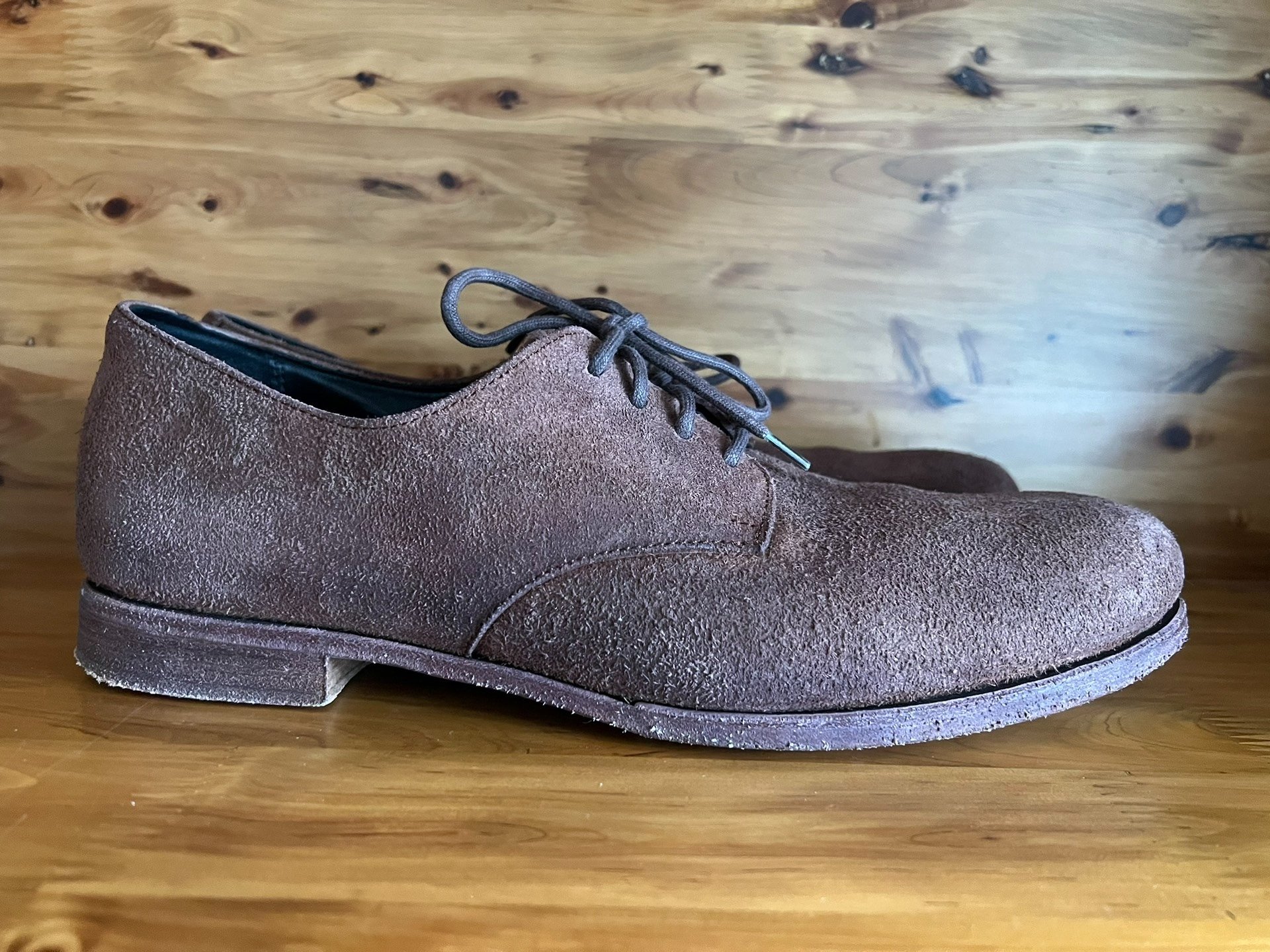 Noriei Handmade Rounded Toe Shoes — detail