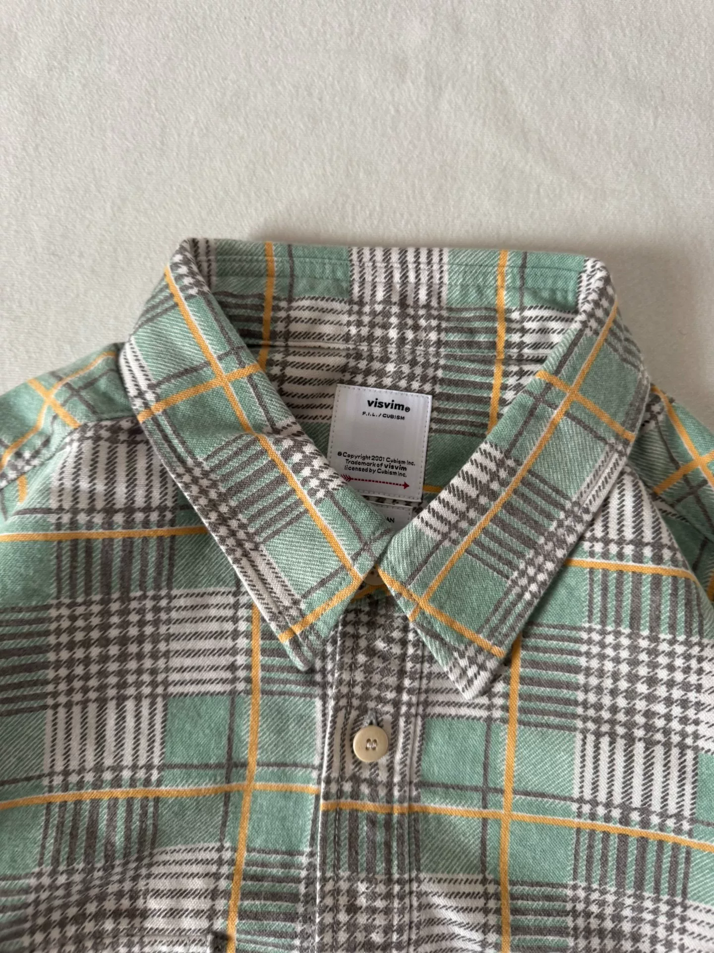 VISVIM 24aw PIONEER CHECK L/S — back