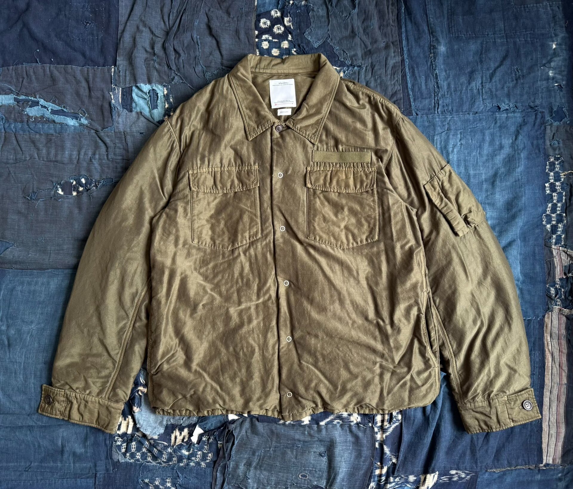 VISVIM 23AW Heli Crew Down Shirt JKT