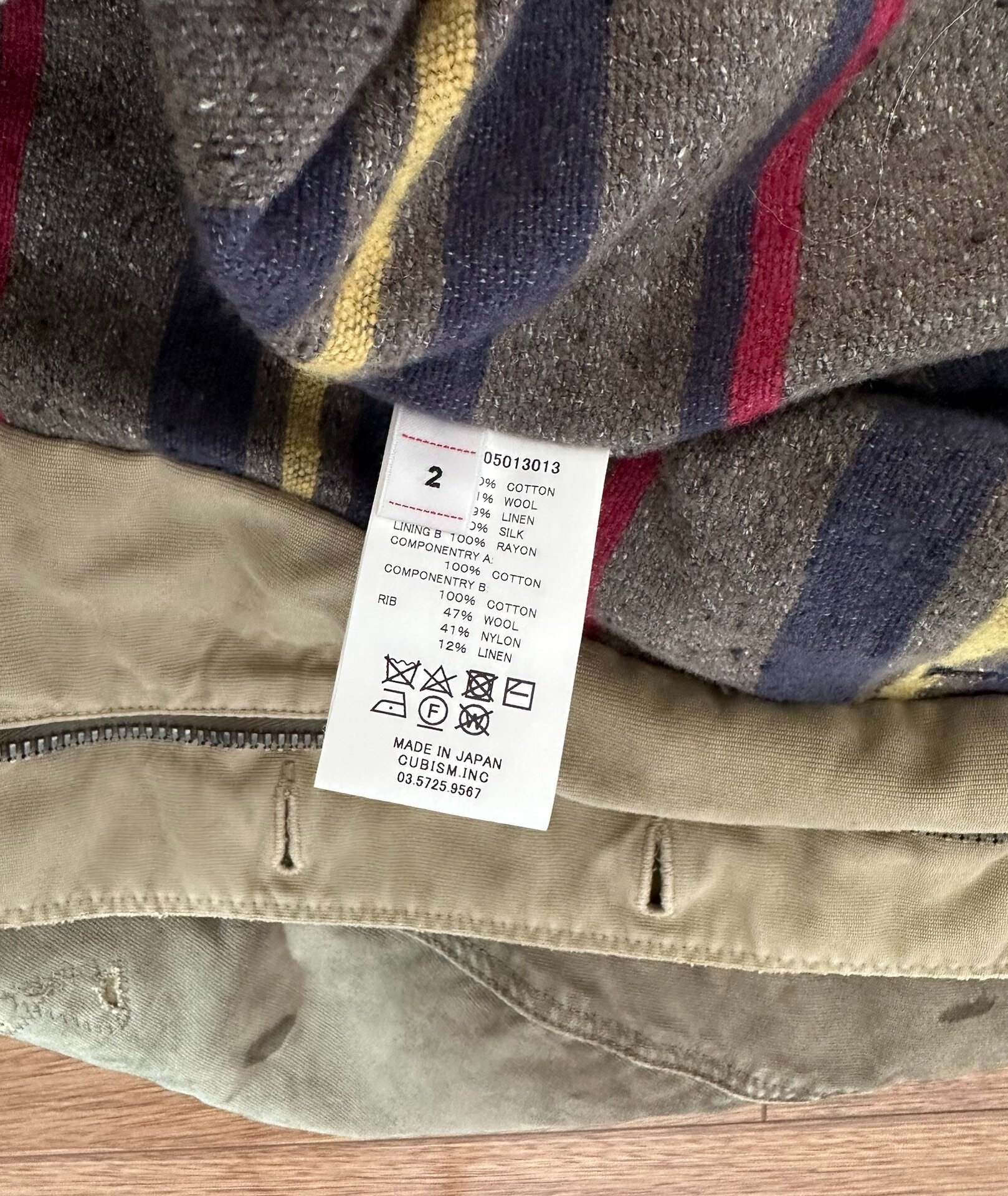 VISVIM 22AW PURSER DECK JKT — back